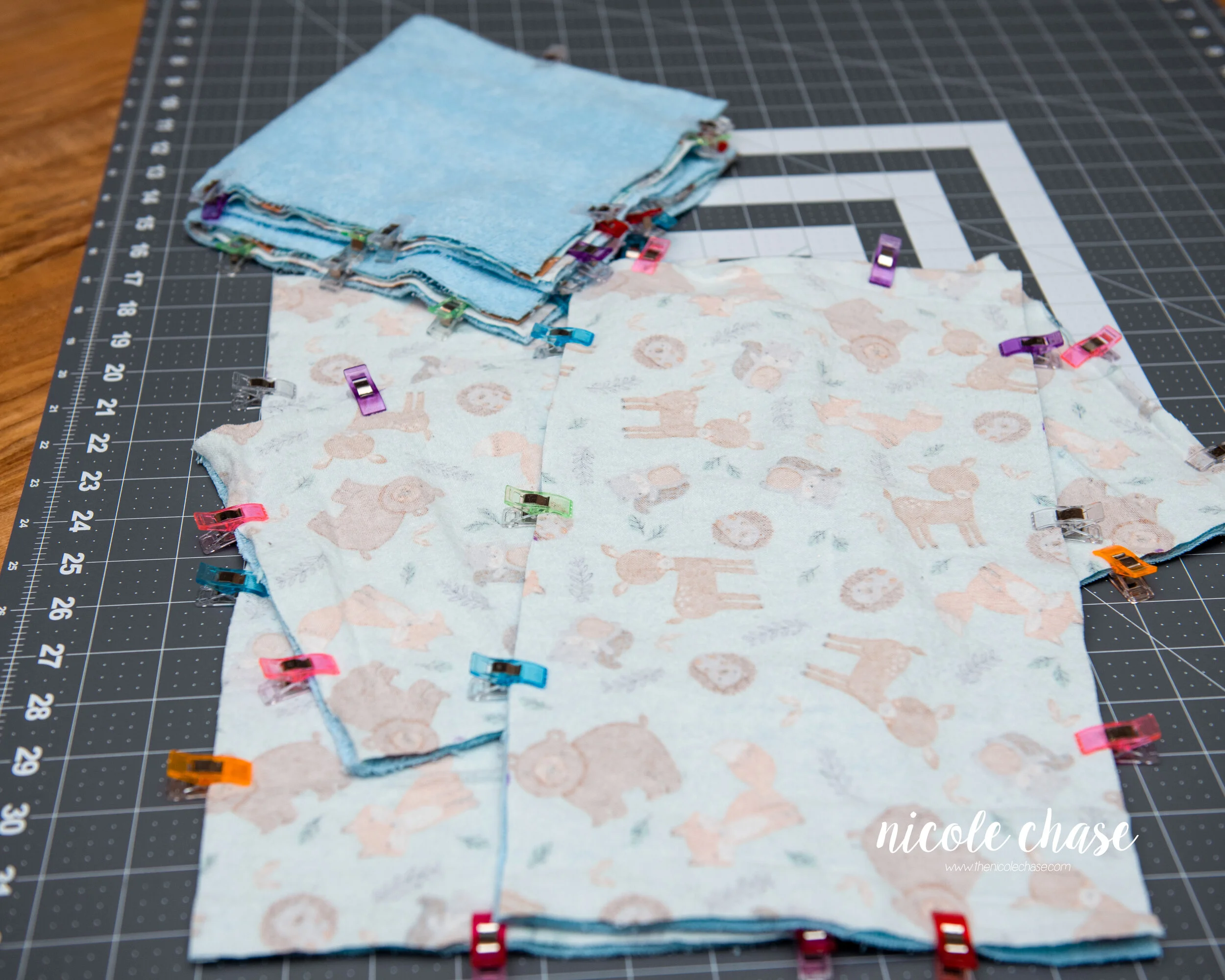 Beginner Burp Cloths Sewing Tutorial — Nicole Chase Free Crochet