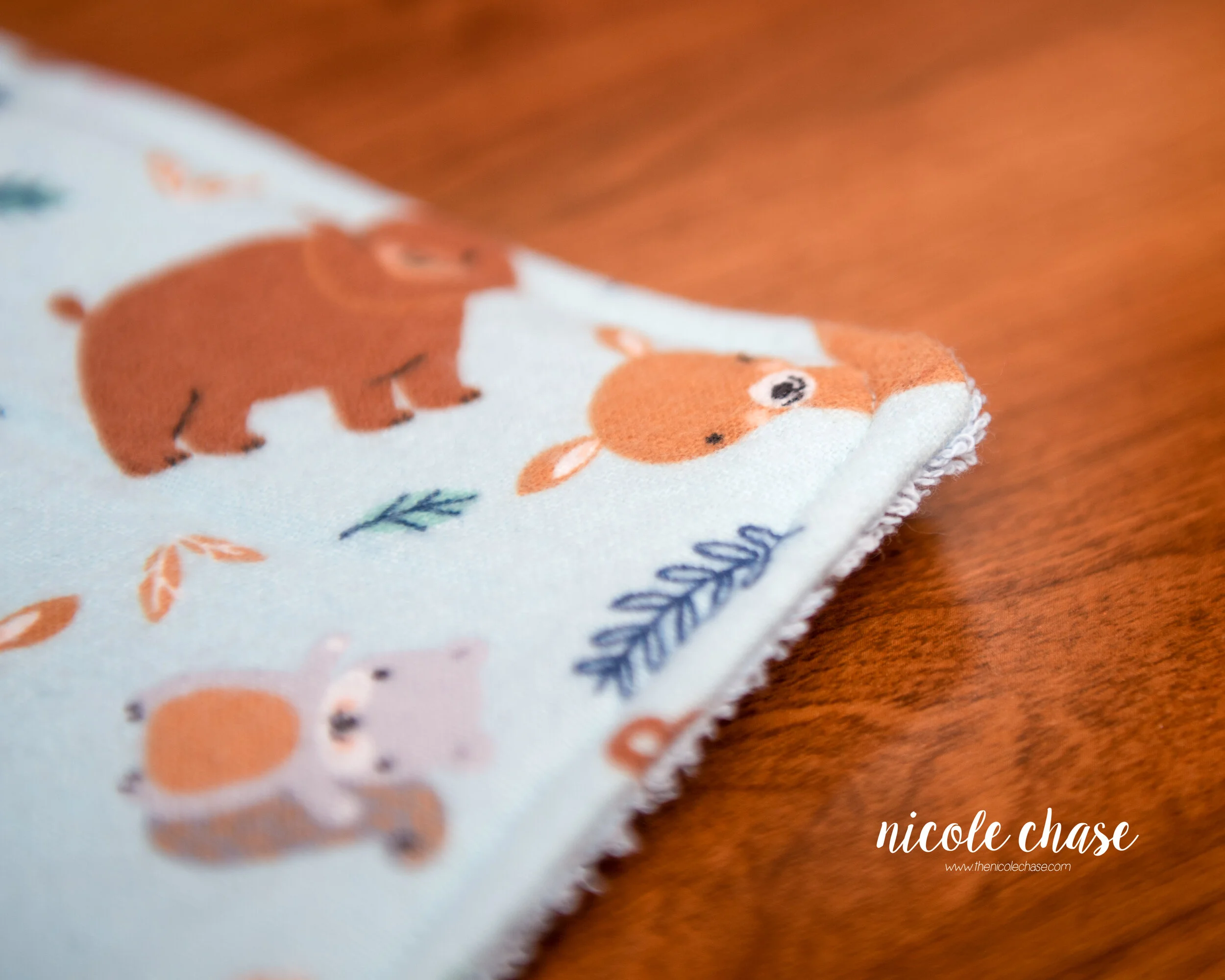Beginner Burp Cloths Sewing Tutorial — Nicole Chase Free Crochet