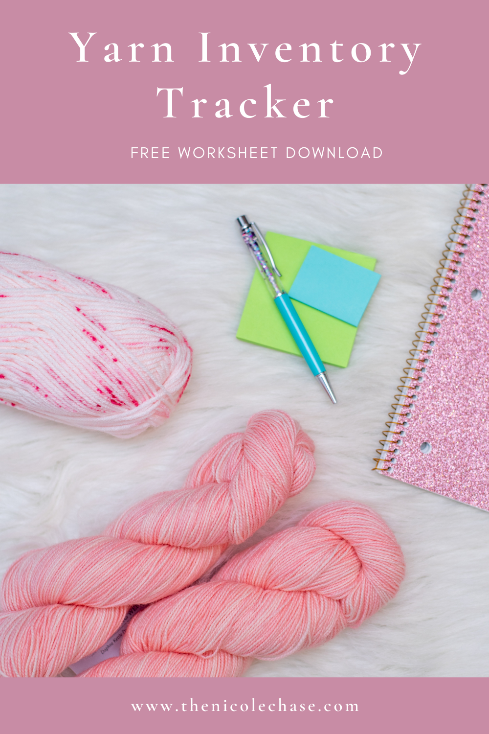 Yarn Inventory Tracker Free Download — Nicole Chase Free Crochet Patterns for Beginners