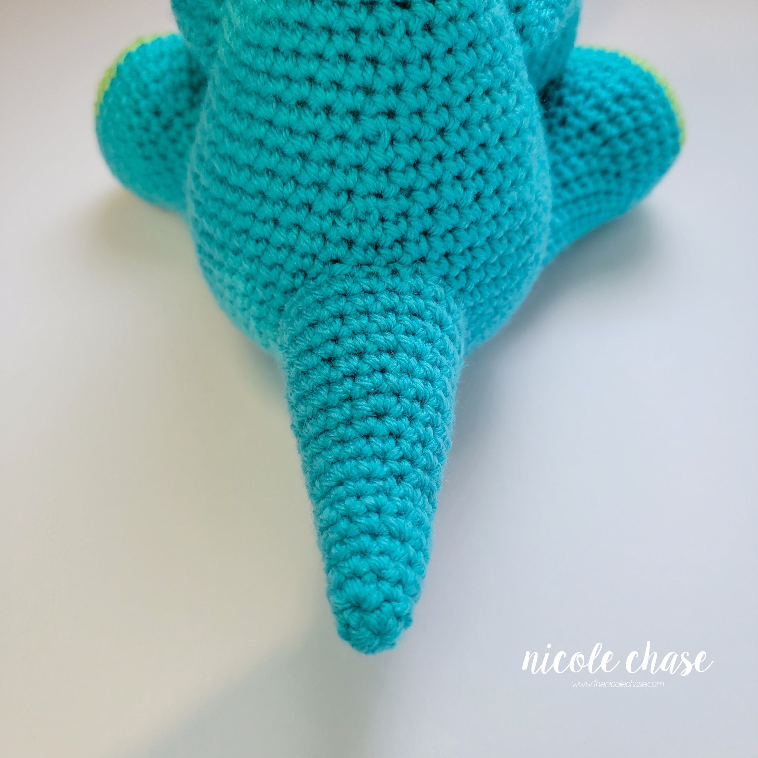 Andy the Apatosaurus - Free Dinosaur Crochet Pattern — Nicole Chase