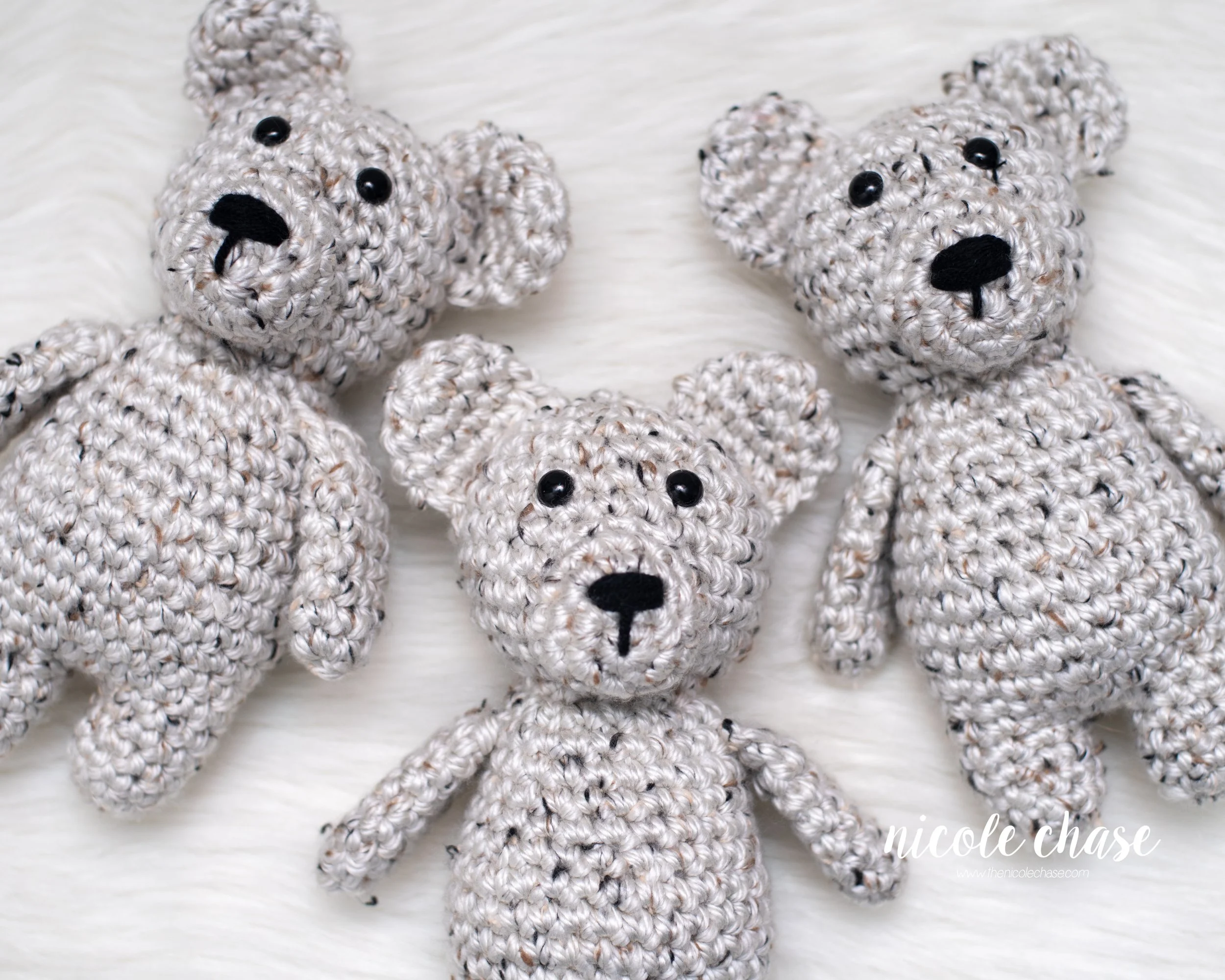 Charlie the Chunky Bear - Free Crochet Pattern — Nicole Chase