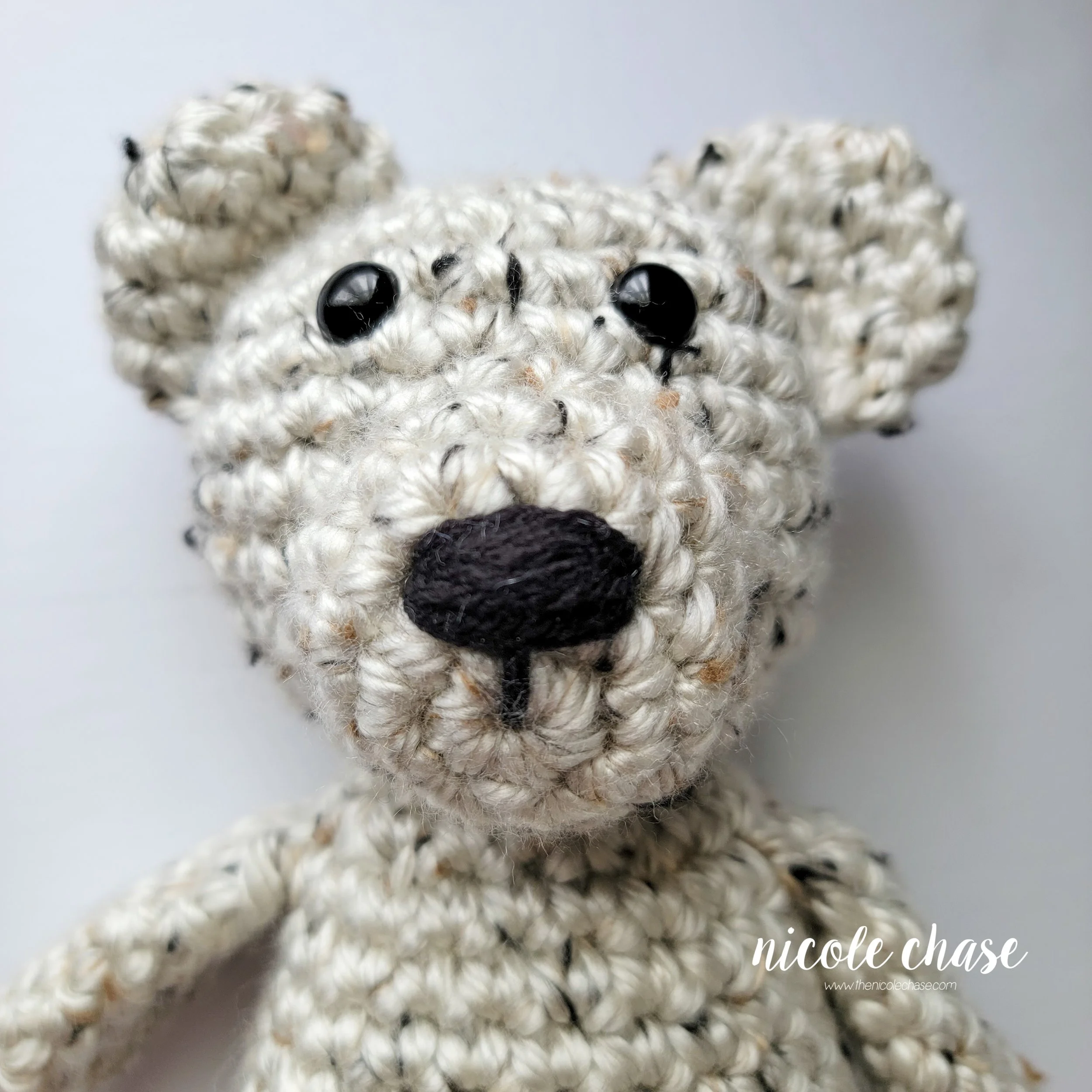Charlie the Chunky Bear - Free Crochet Pattern — Nicole Chase