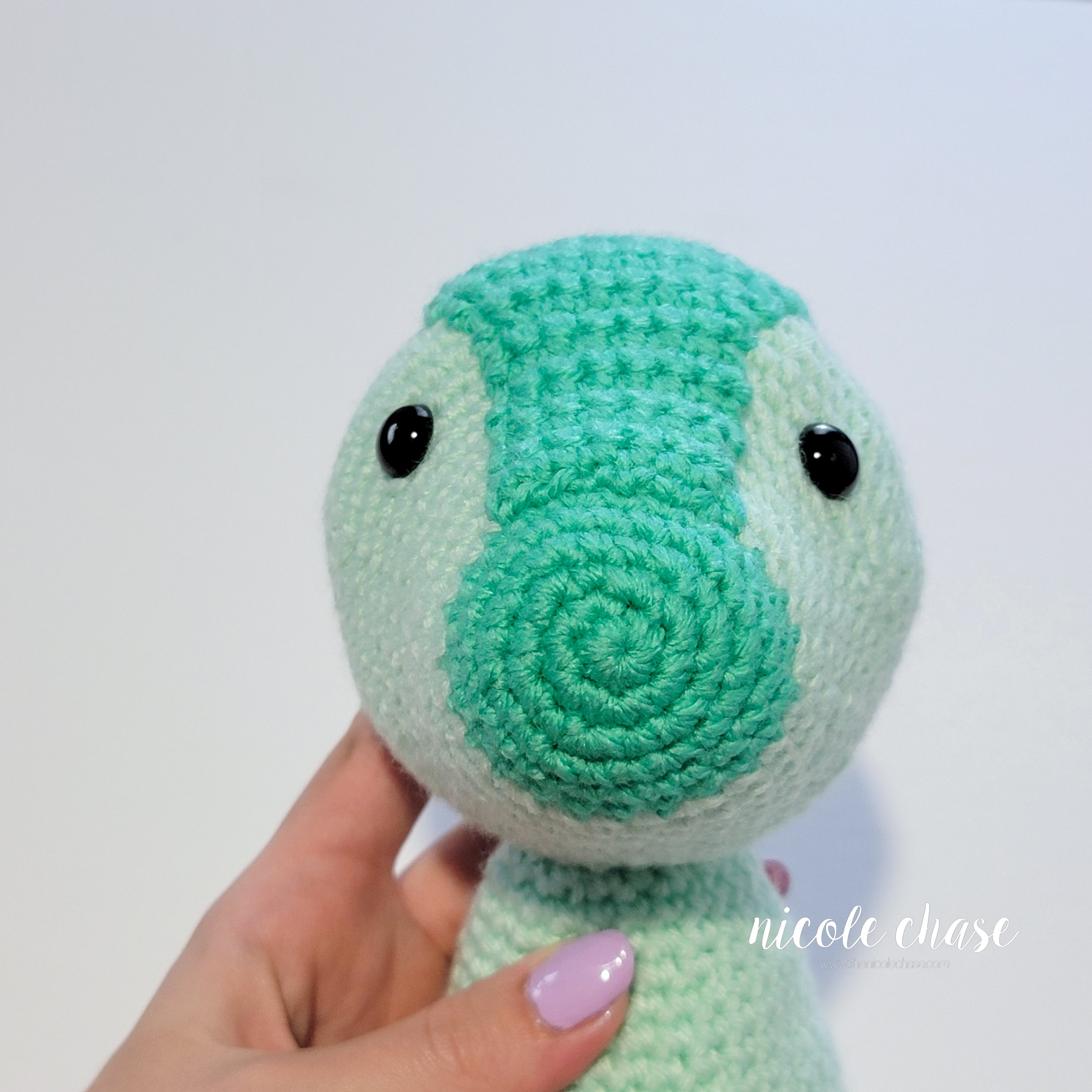 Parker the Parasaurolophus - Free Dinosaur Crochet Pattern — Nicole ...