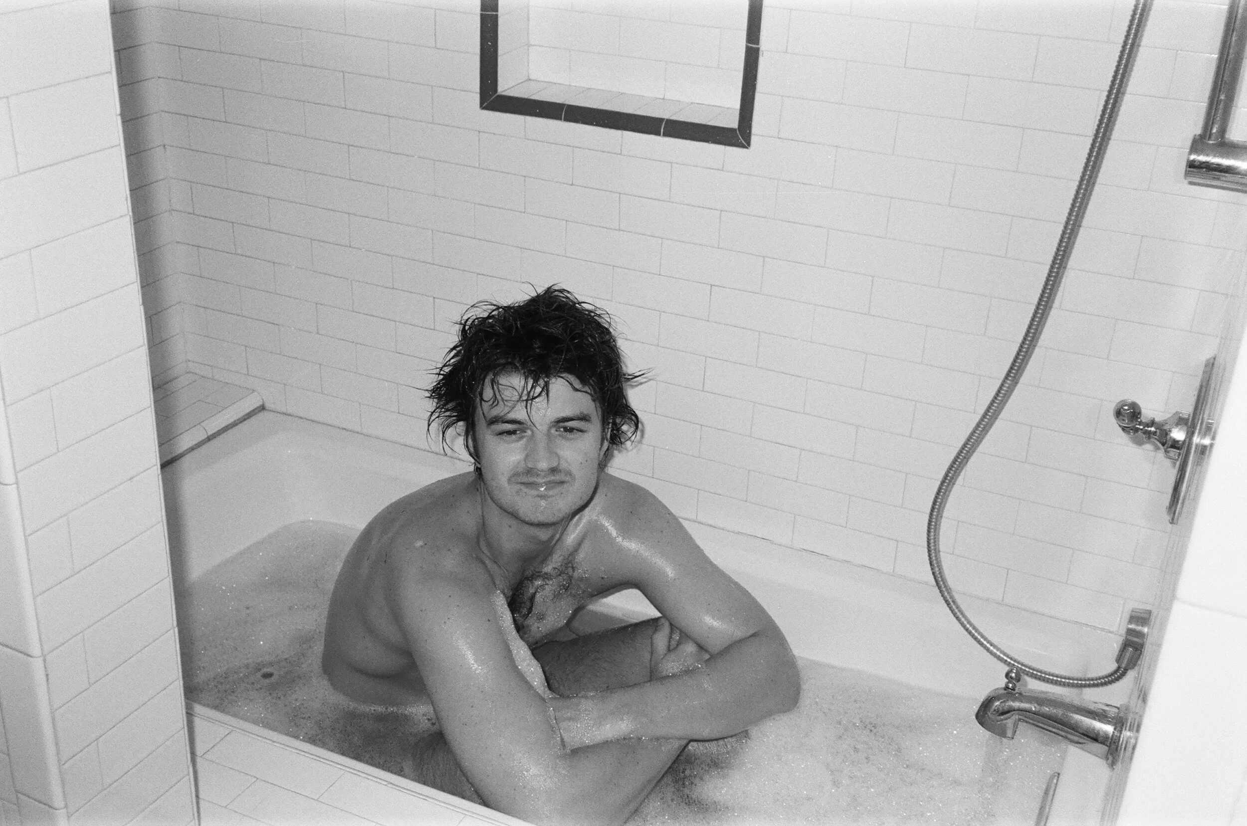 Joe Keery wants to sit in the bathroom for hours on end.