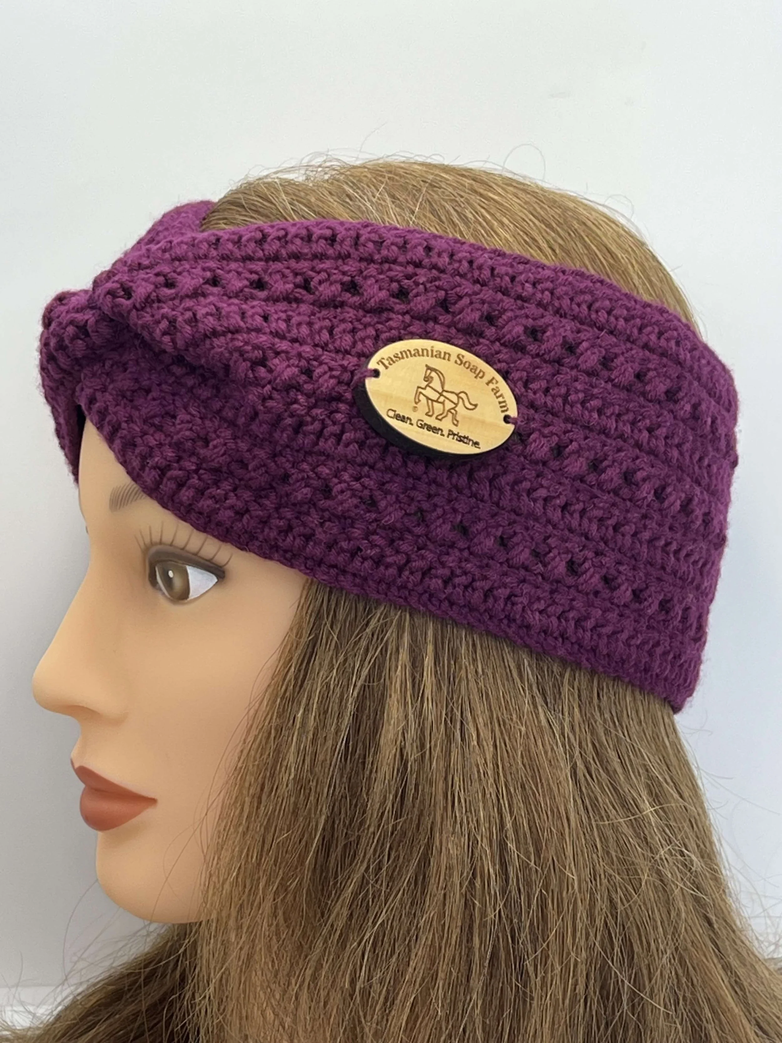 Tasmanian Soap Farm-aubergine headband-side.jpg