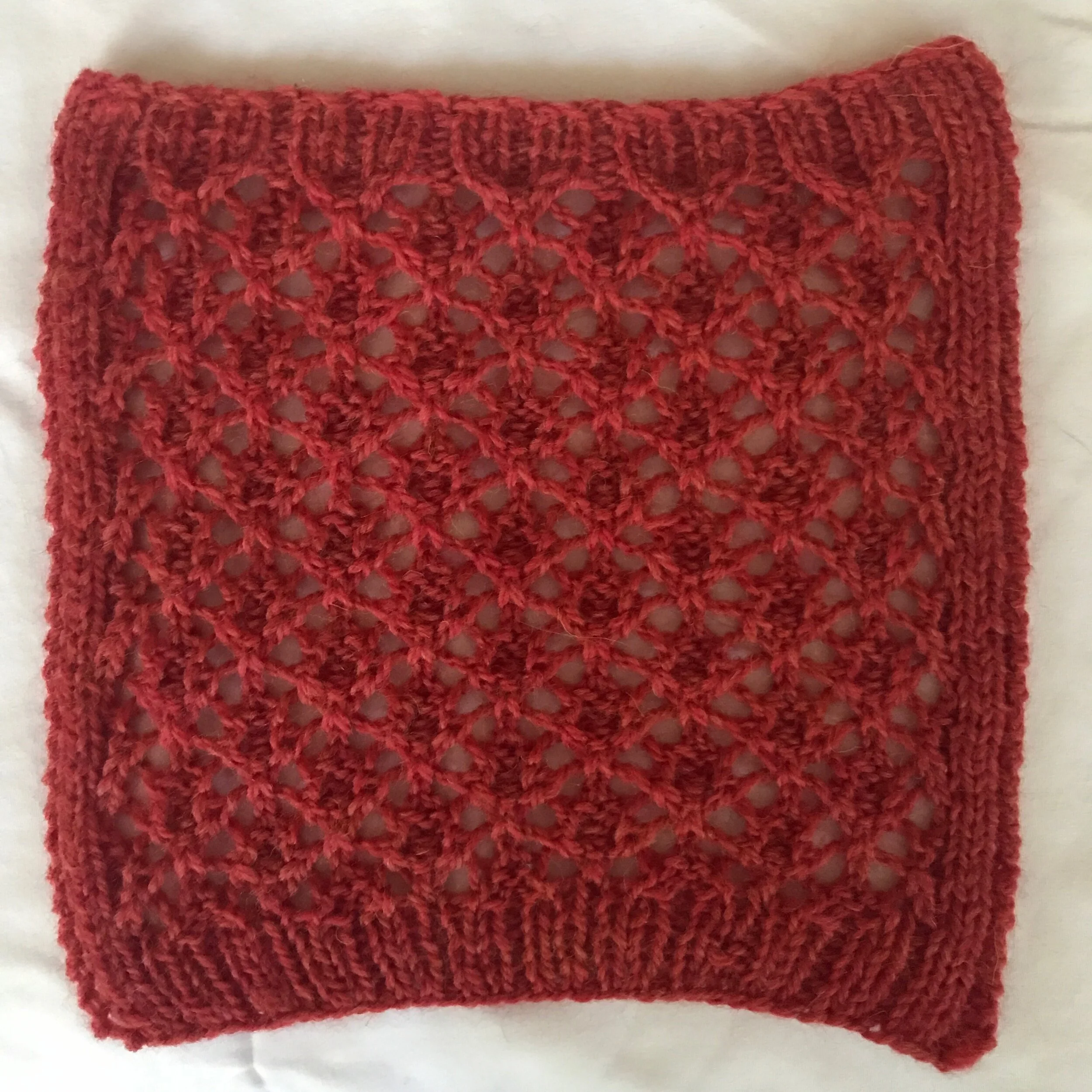 Original swatch for Side Lace Vest