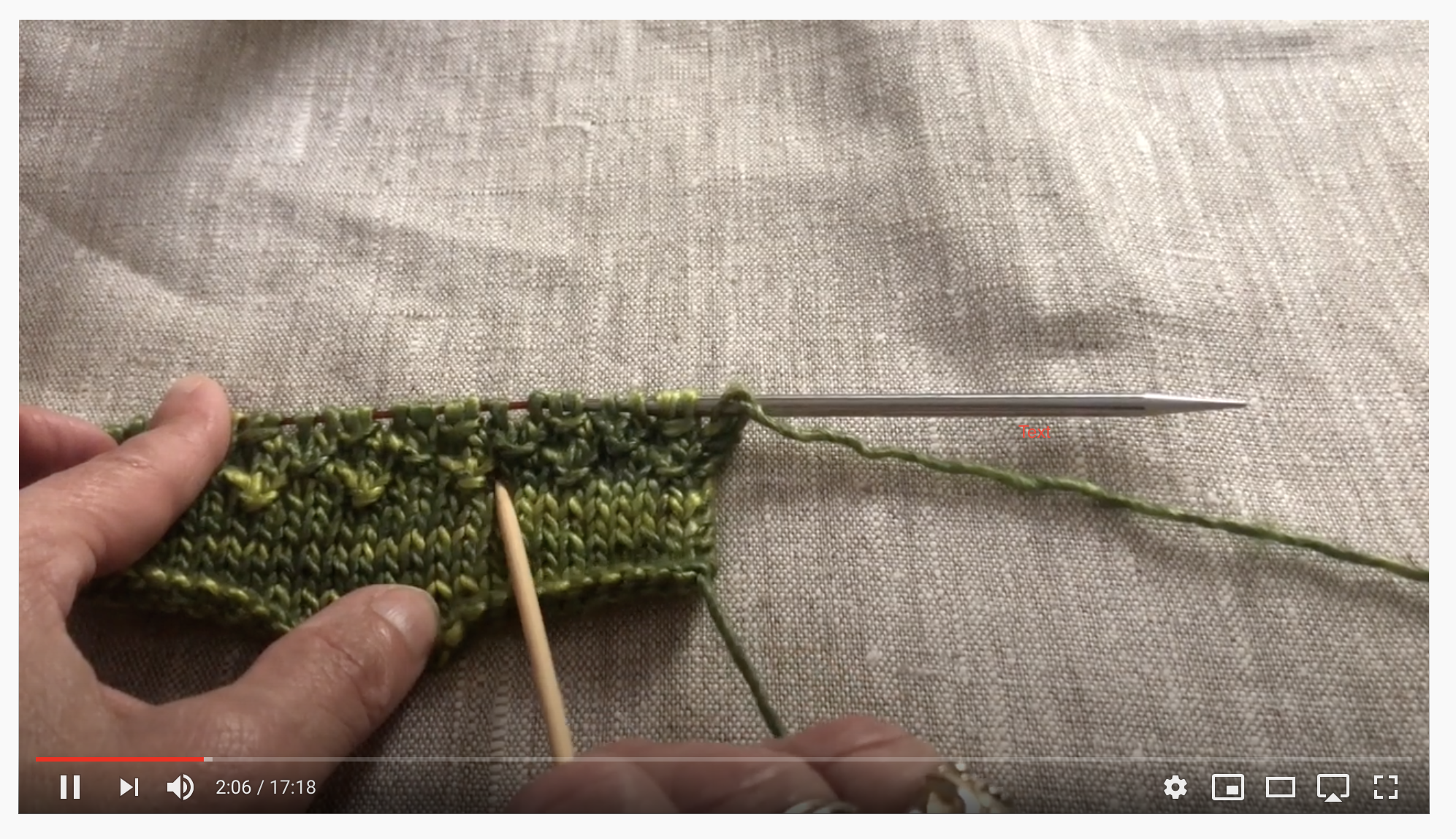 Working Cattail Stripes