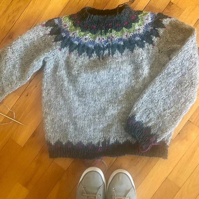 My Daytripper before steeking.