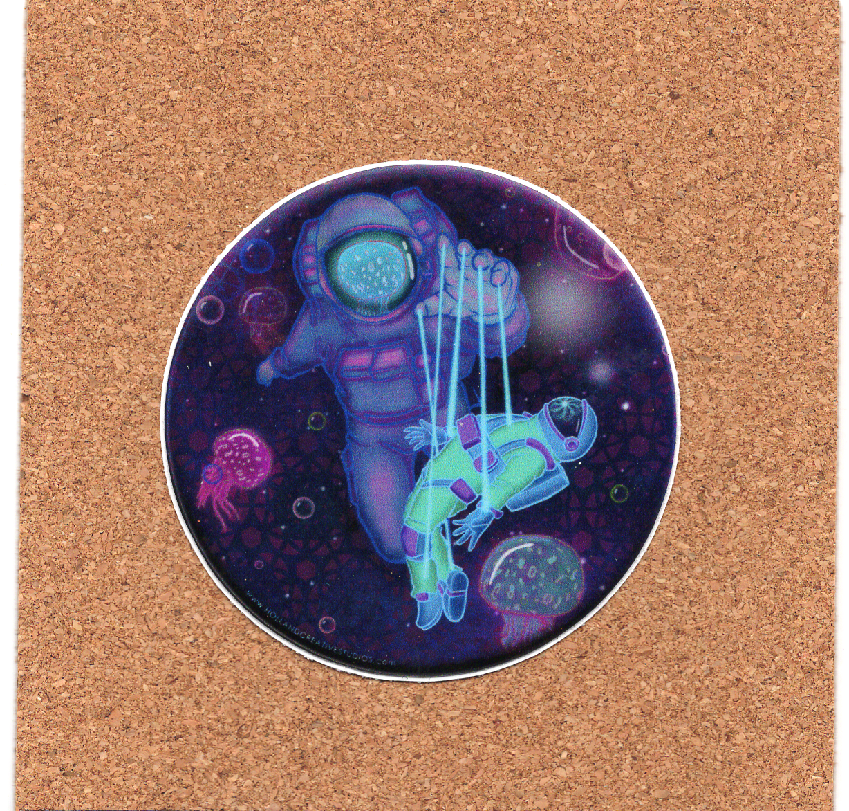 Space Puppeteer- Sticker