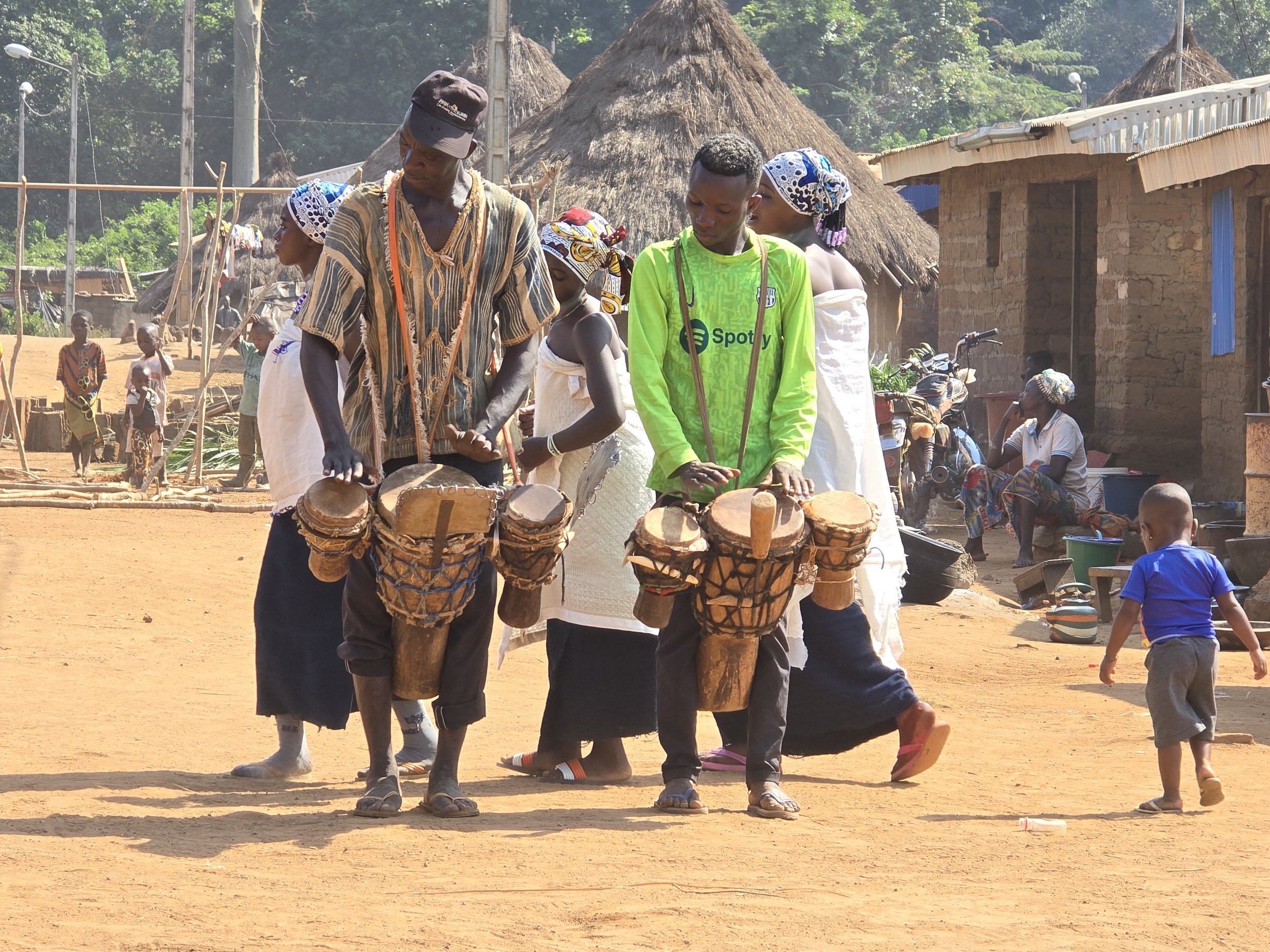 Silakoro village - drummers.jpg