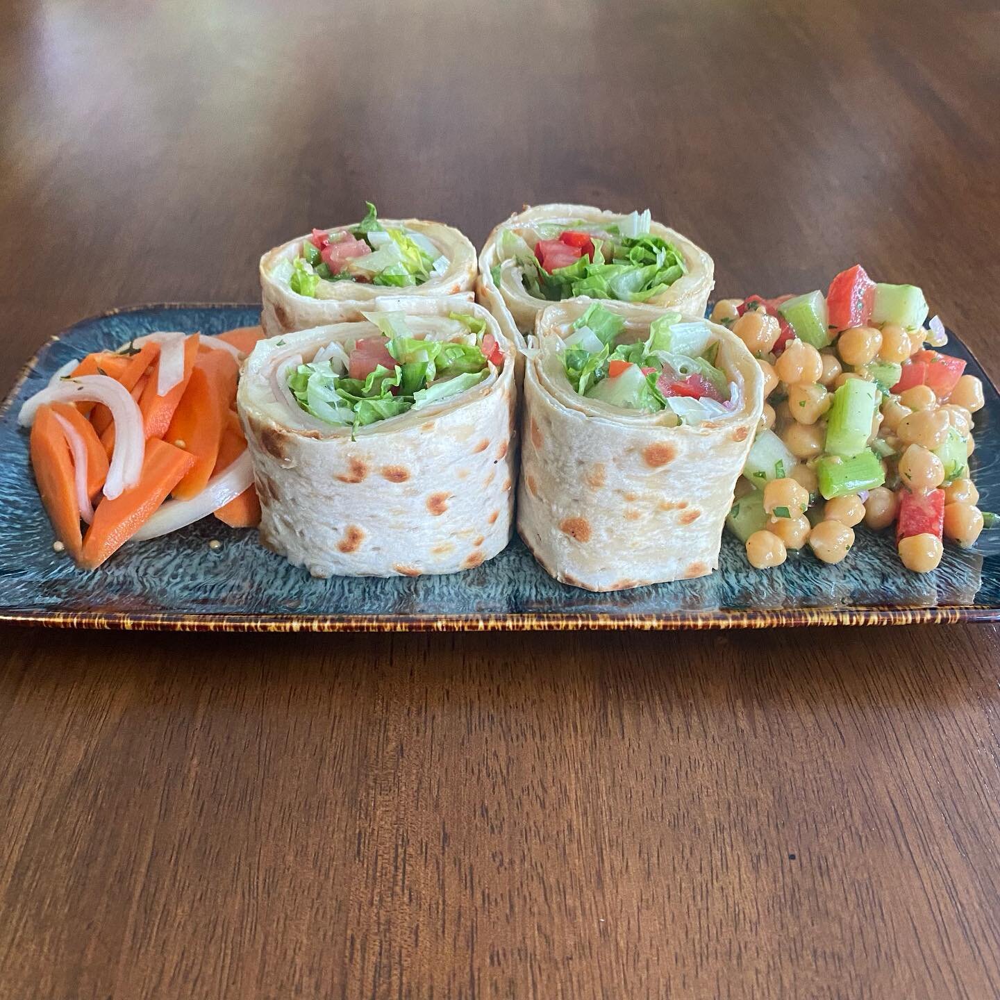 Get wrapped up in this goodness 😋 #turkeywrap