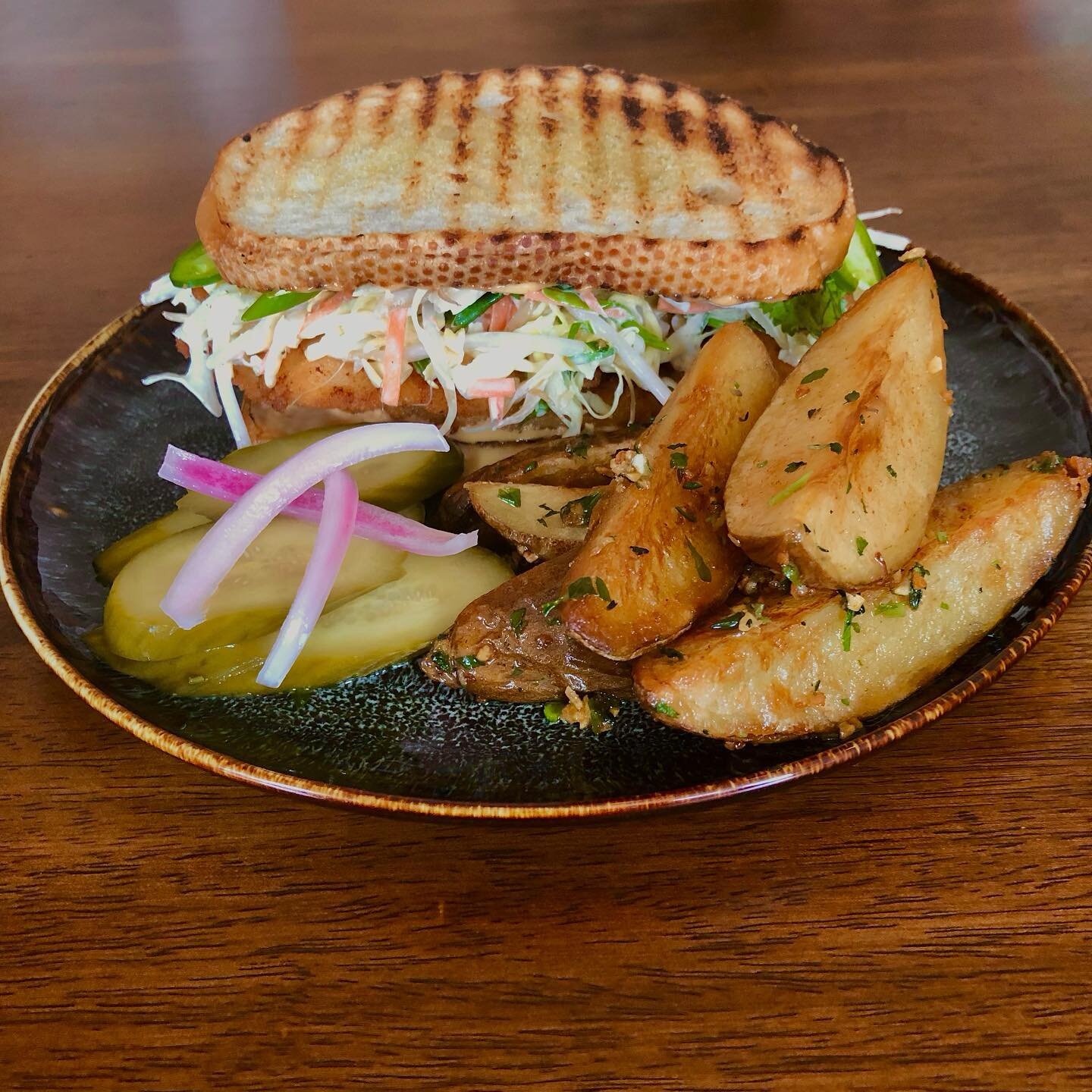 One of our fan favorites! Our crispy Chicken Katsu Sandwich 🥪 😋