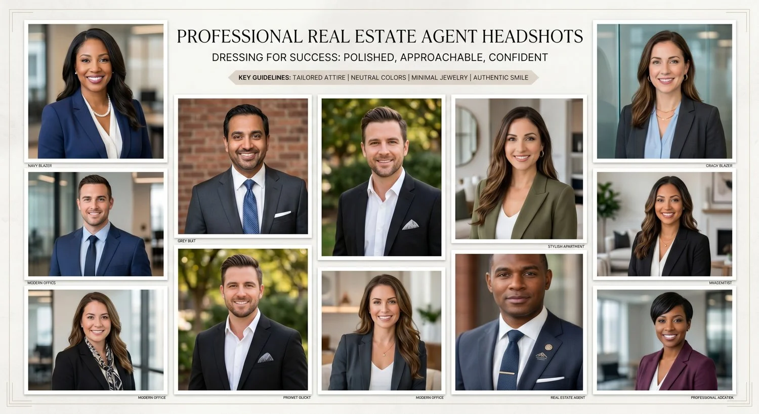 Headshot dressing for Success ideas