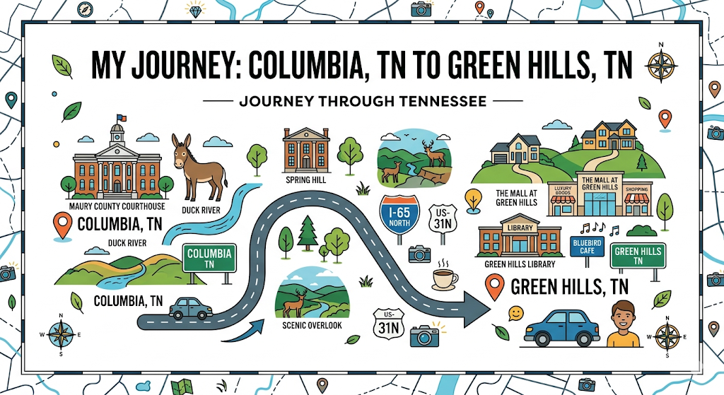 My Journey to Green Hills, TN