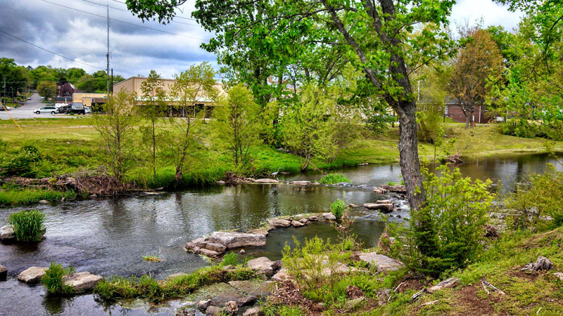 Riverwalk in Lewisburg, Tennessee