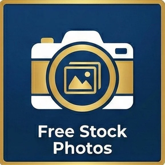 Free Sock Photo Icon blue gold