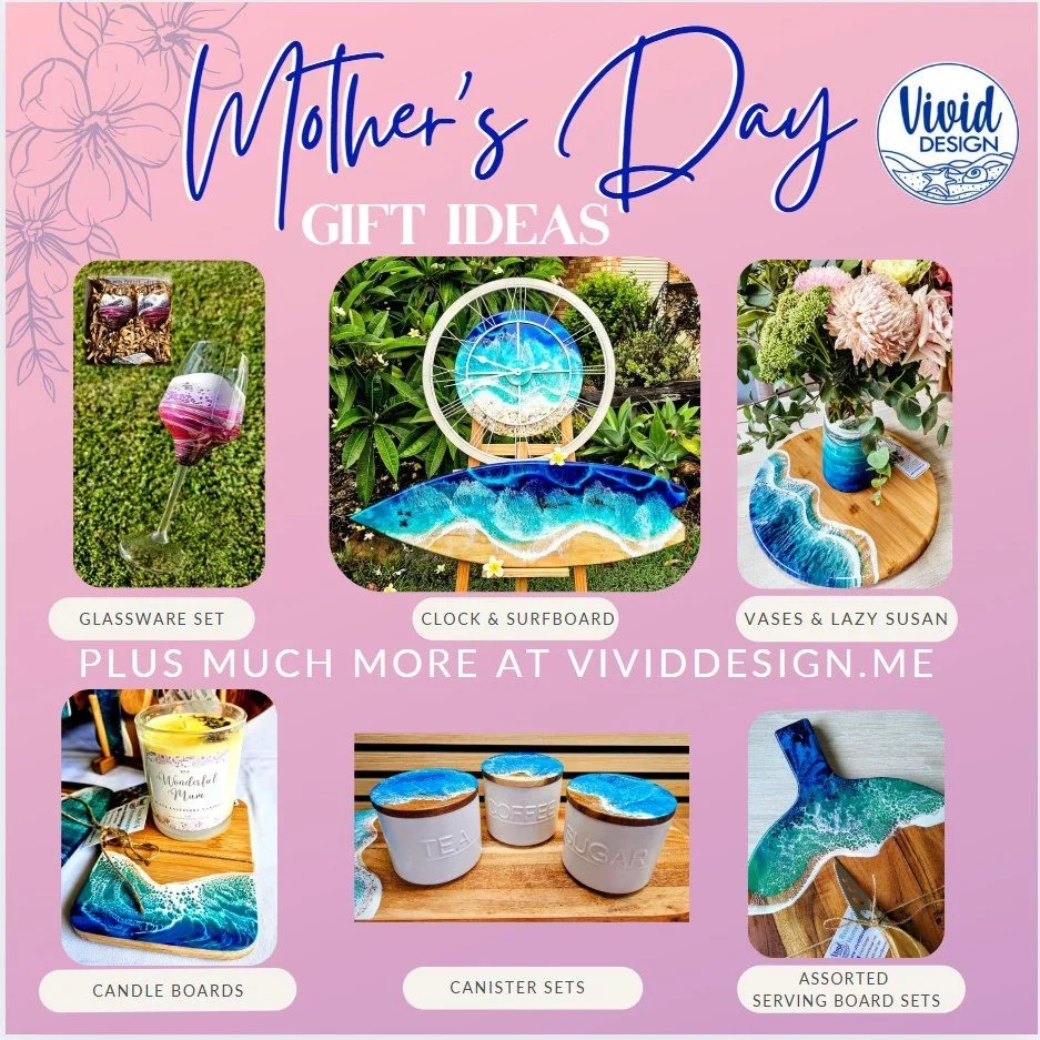 🌸🩷Looking for something special this Mother’s Day? Come browse my beautiful range of hand poured gifts this Sunday, May 4 at the Mangrove Mountain Farmers and Artisans Market ! 💐🎁🎨🛍️🍓👩‍🌾🧺 
🛍️ I’ll be inside the hall with a