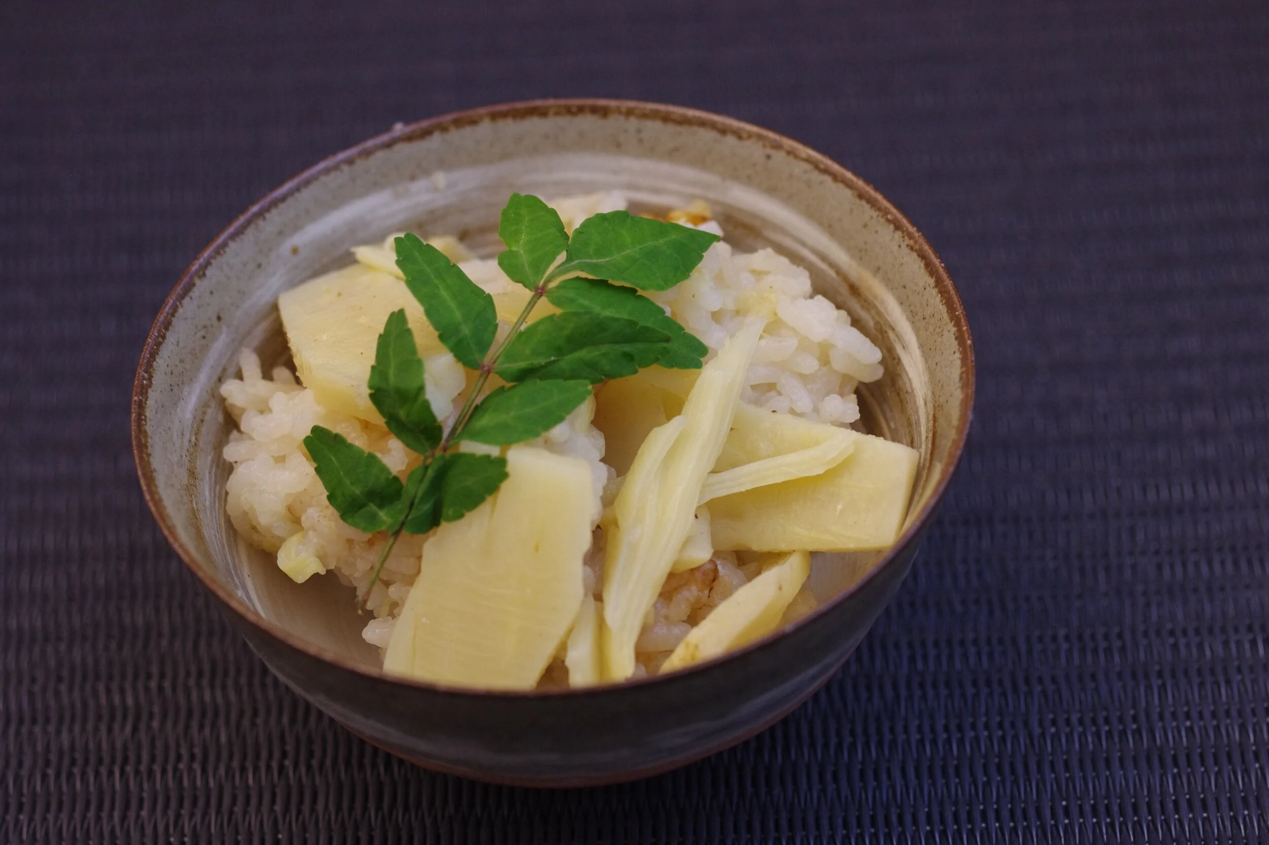 Takenoko and rice