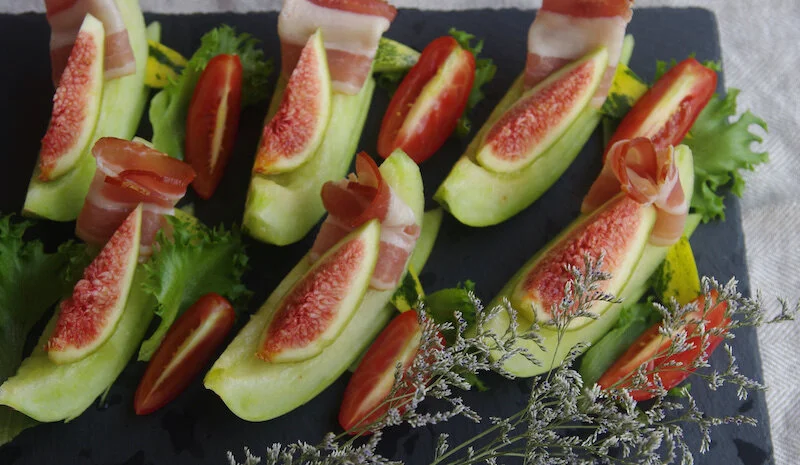 Mellon, fig &amp; ham