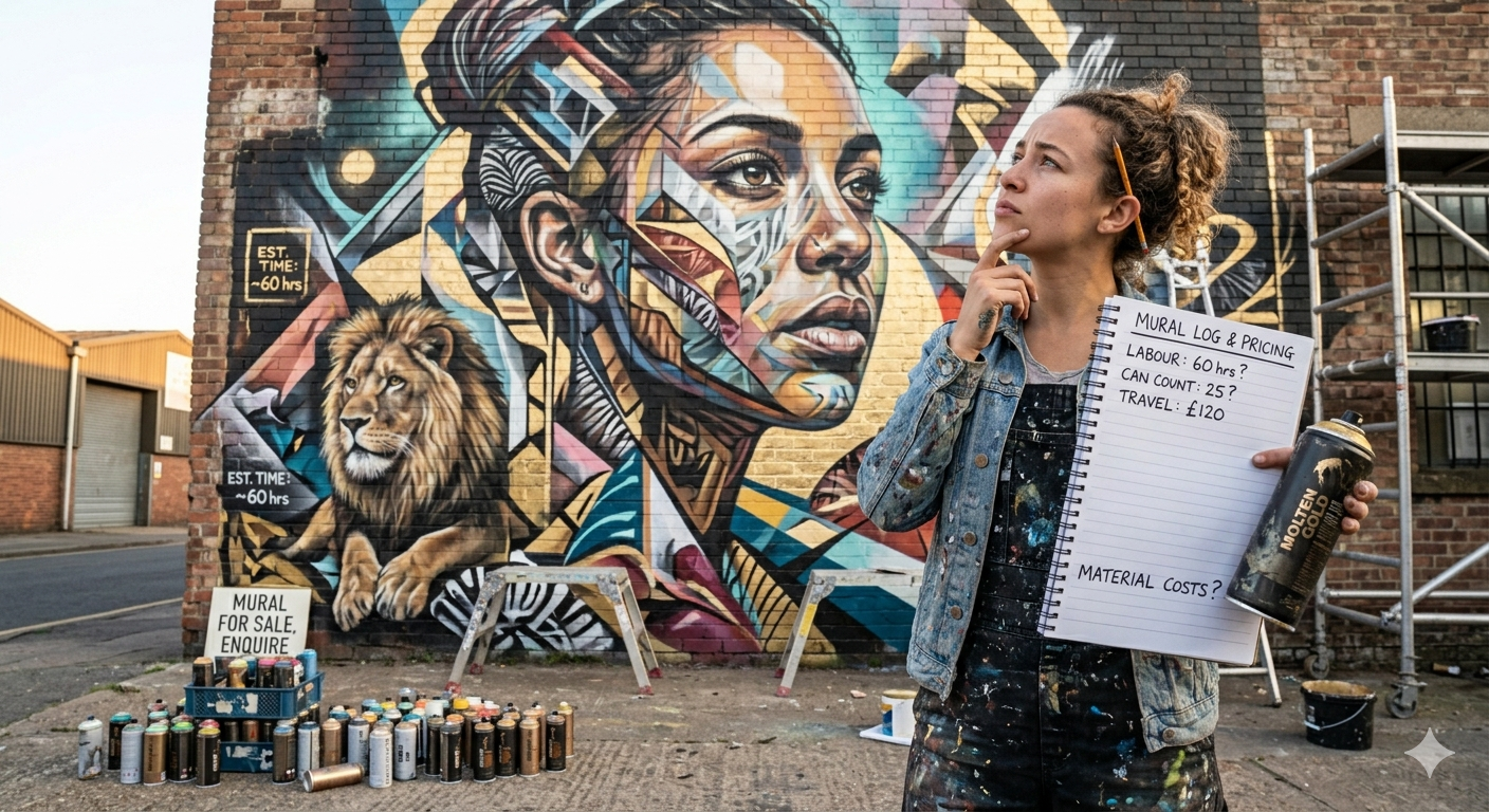How to price a mural job?