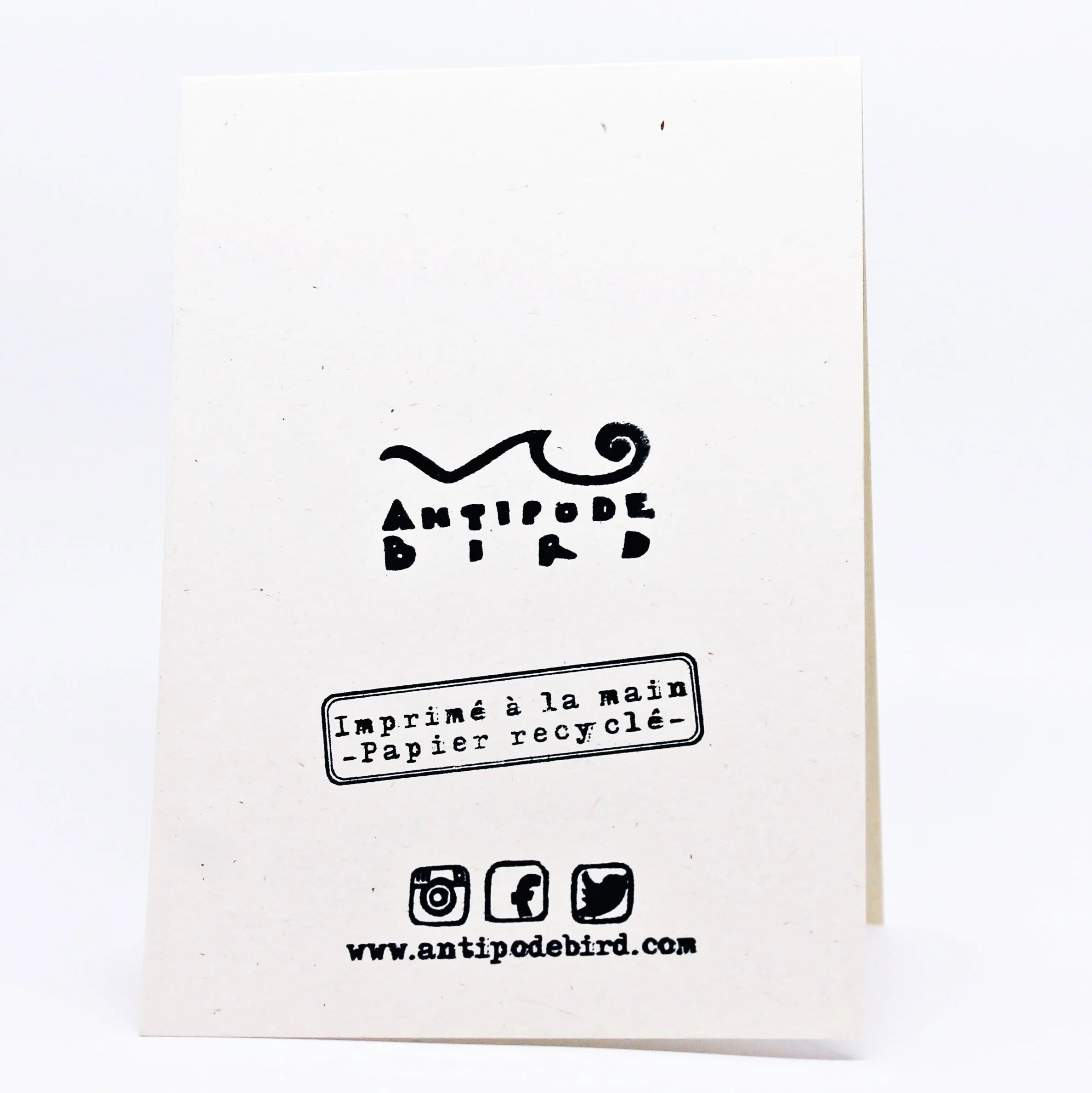 Handprinted-Recycled-Card-Antipode-Bird.JPG