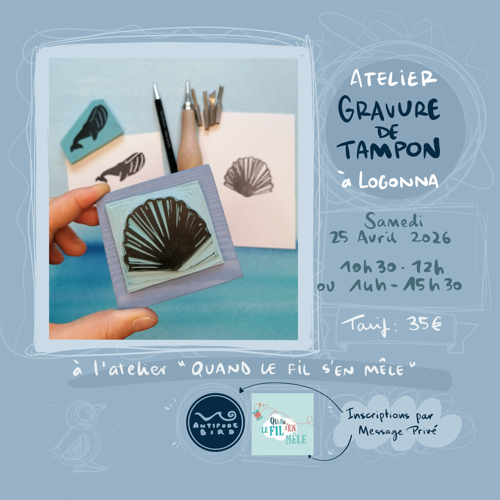 ATELIER GRAVURE de TAMPON