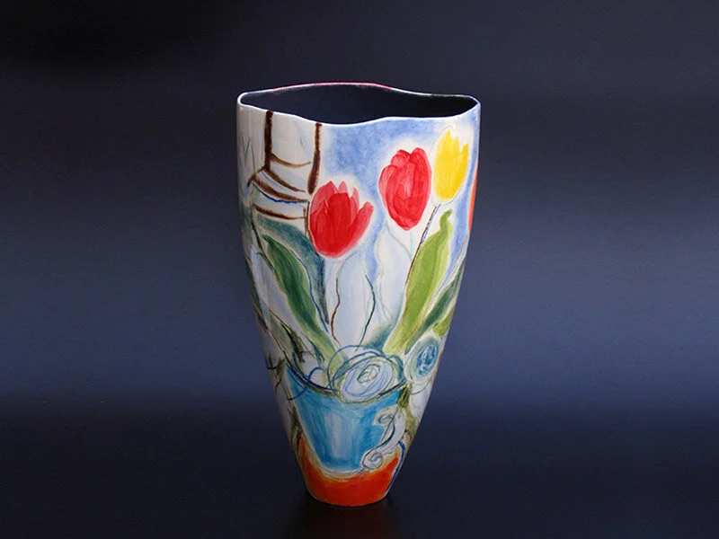 Interior with Tulips