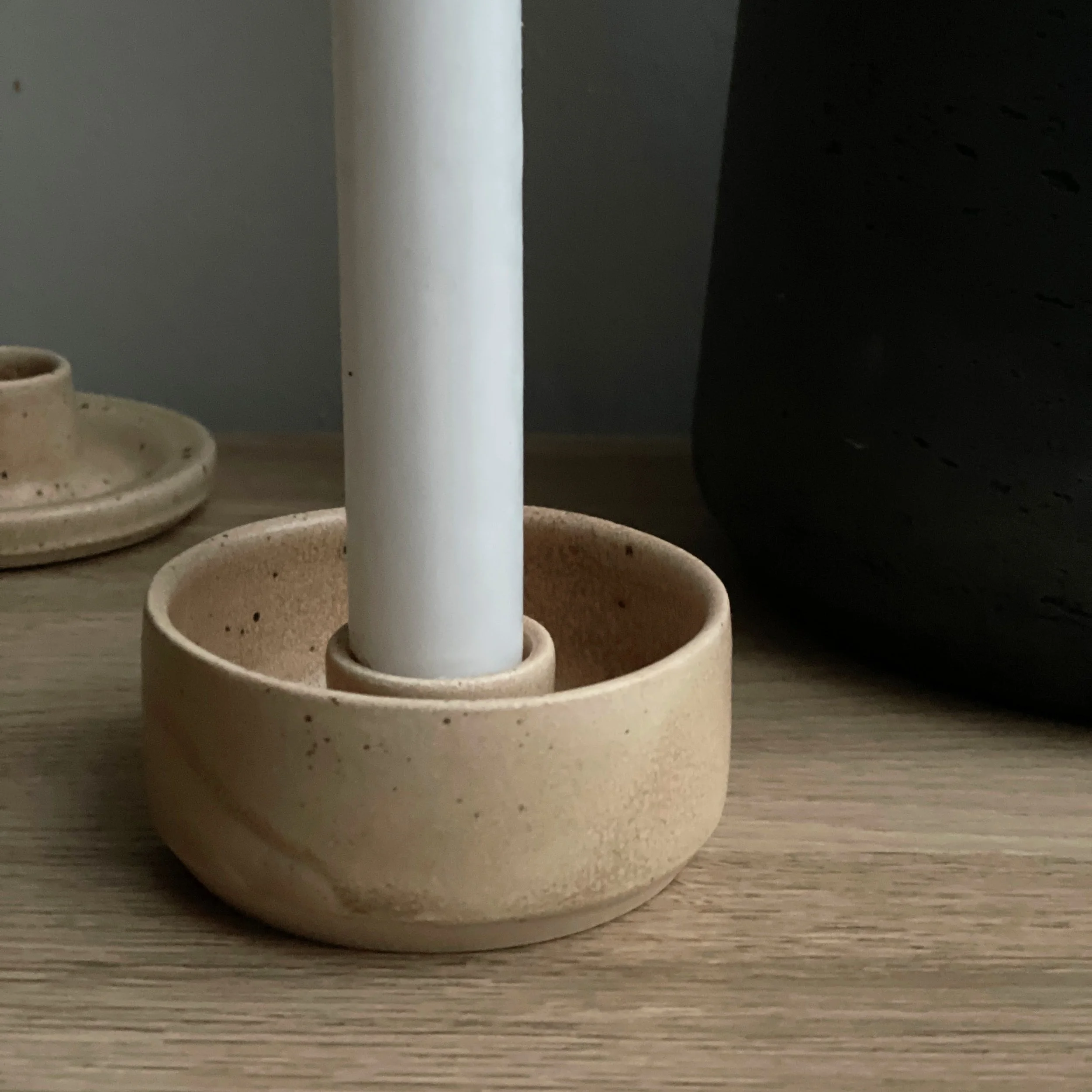 speckled candle holder 2.JPG