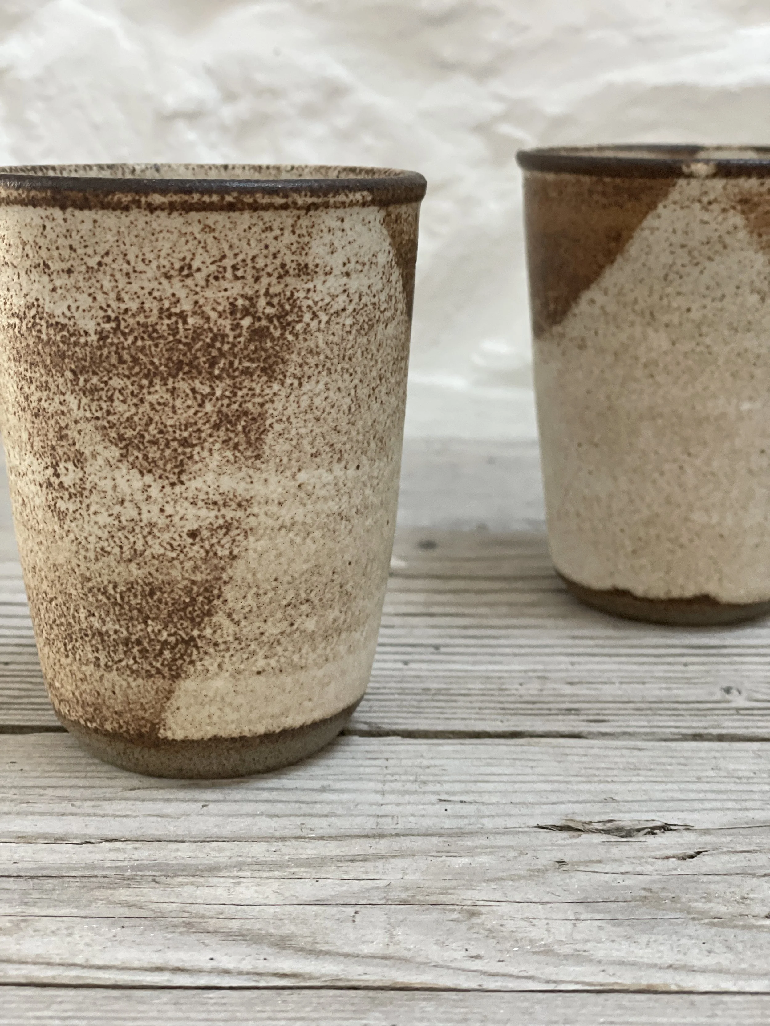 Ceramic Beaker in matt rusty glaze 2.JPG