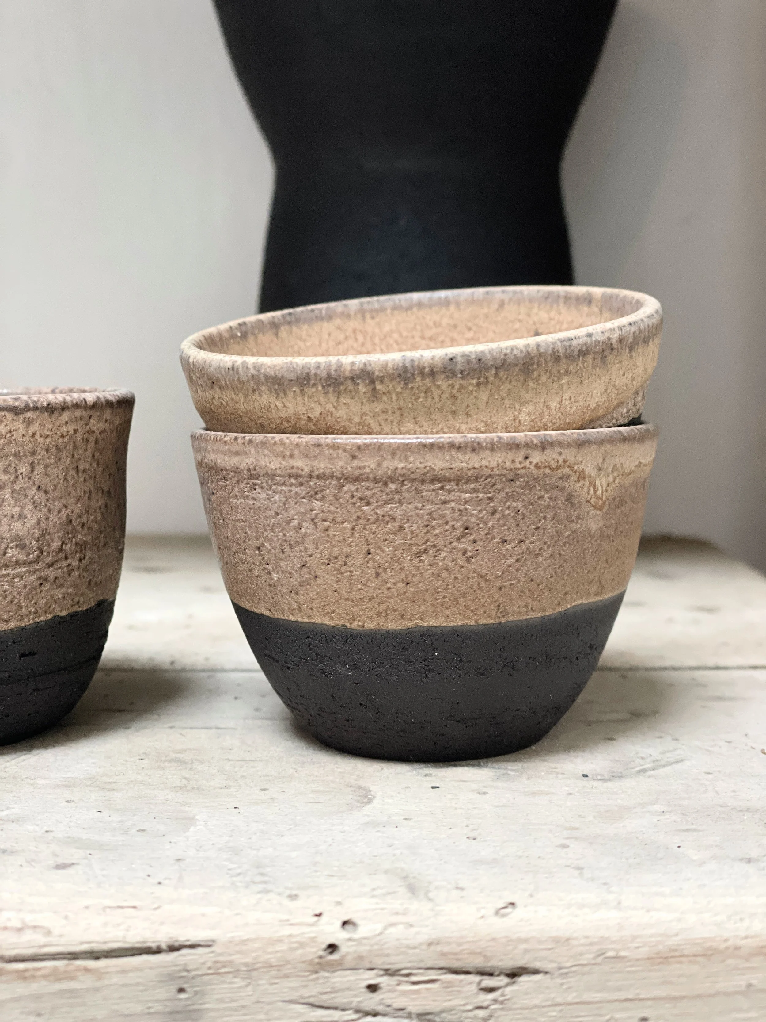 oatmeal and black espresso cup.JPG