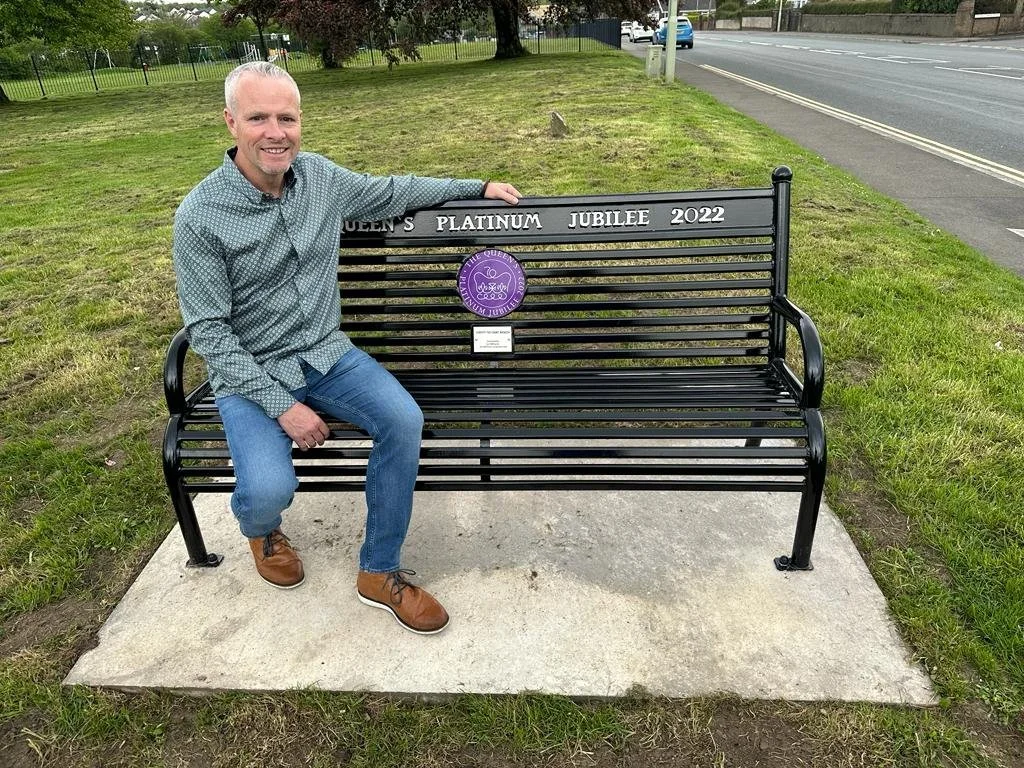 Happy To Chat - Community Bench