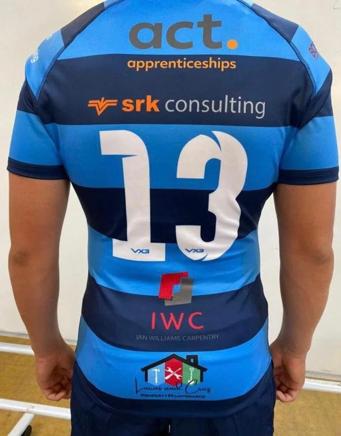 Ysgol Glantaf Rugby Kit Sponsorship
