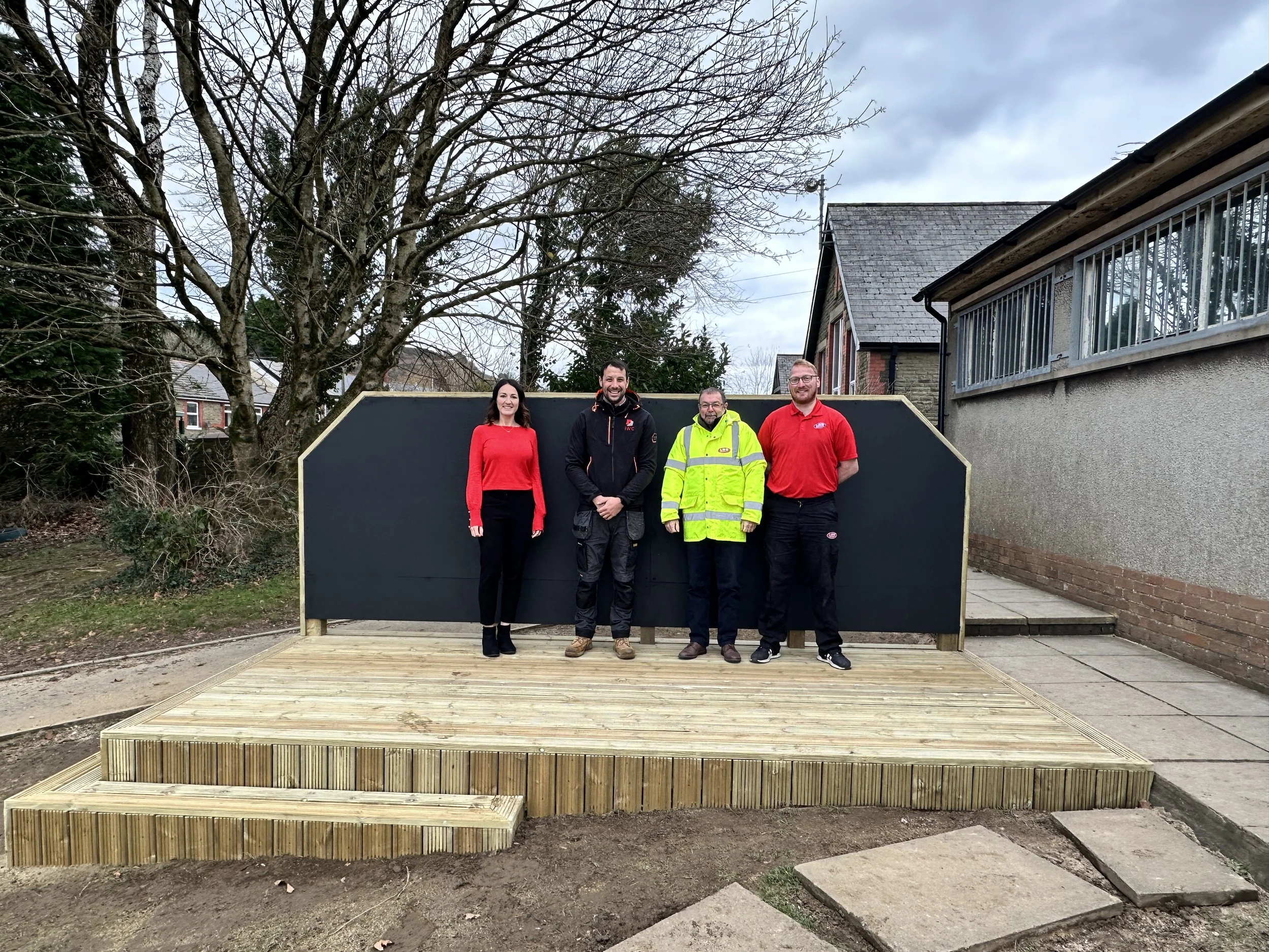 Tonysguboriau Primary School - Outdoor Stage