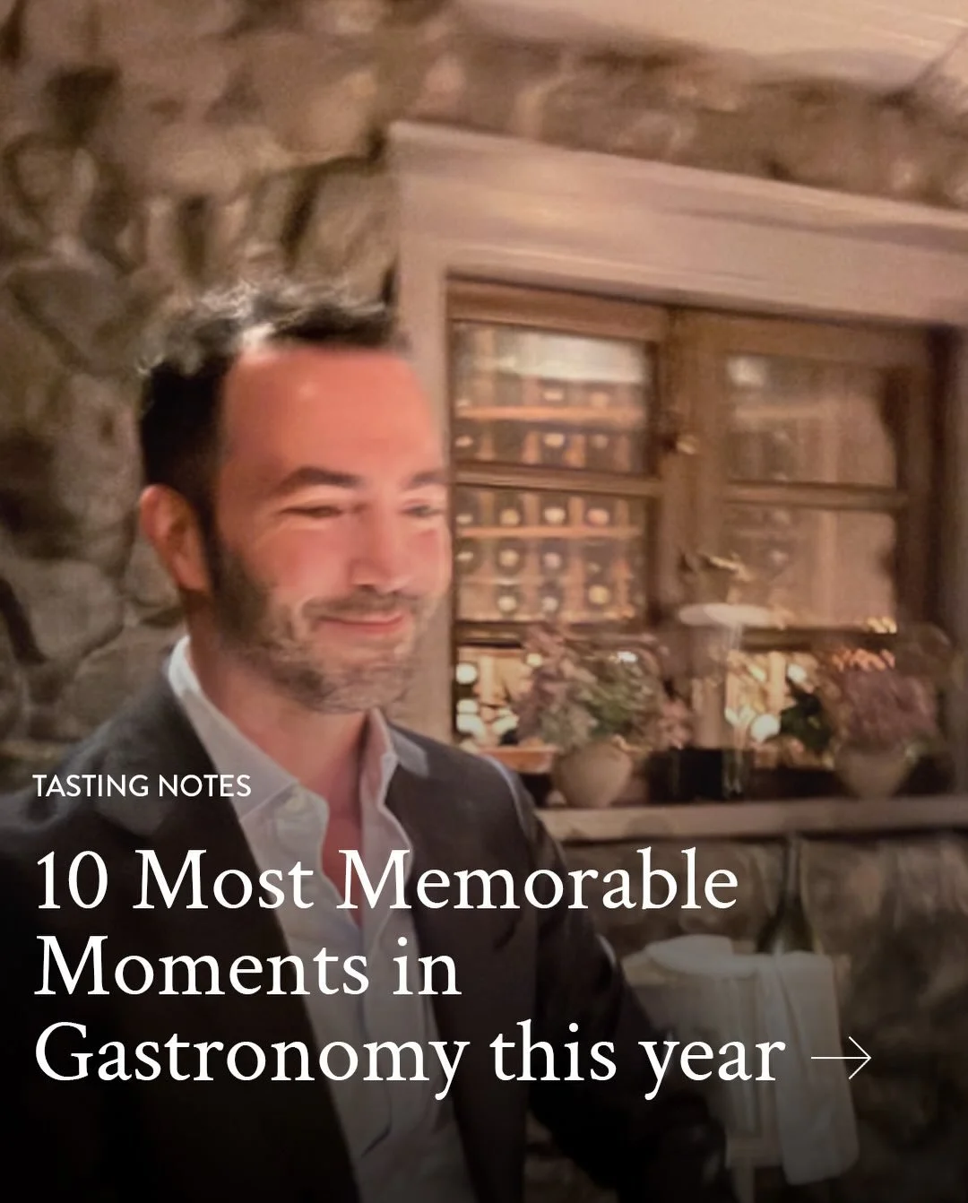With &ldquo;Tasting Notes&rdquo;, I&rsquo;m introducing a new format for occasional reflections on food, restaurants, and hospitality &mdash; not limited to dishes, but also places, people, ideas, and the quiet details that define a meal.

For this f