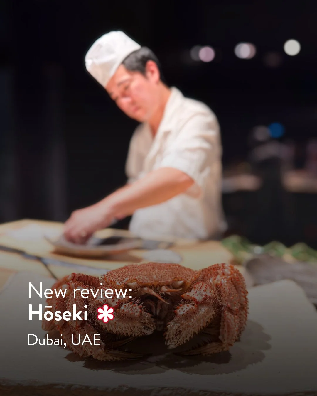 :

💥 New review on my blog:
🍽️ Hōseki ⭐
📍 Dubai 🇦🇪
👆 Read the full review now &mdash; link in bio!

Hidden inside the Bulgari Resort in Dubai, Michelin-starred sushi restaurant &ldquo;Hōseki&rdquo; is supplied with fresh ingredients from Japan 