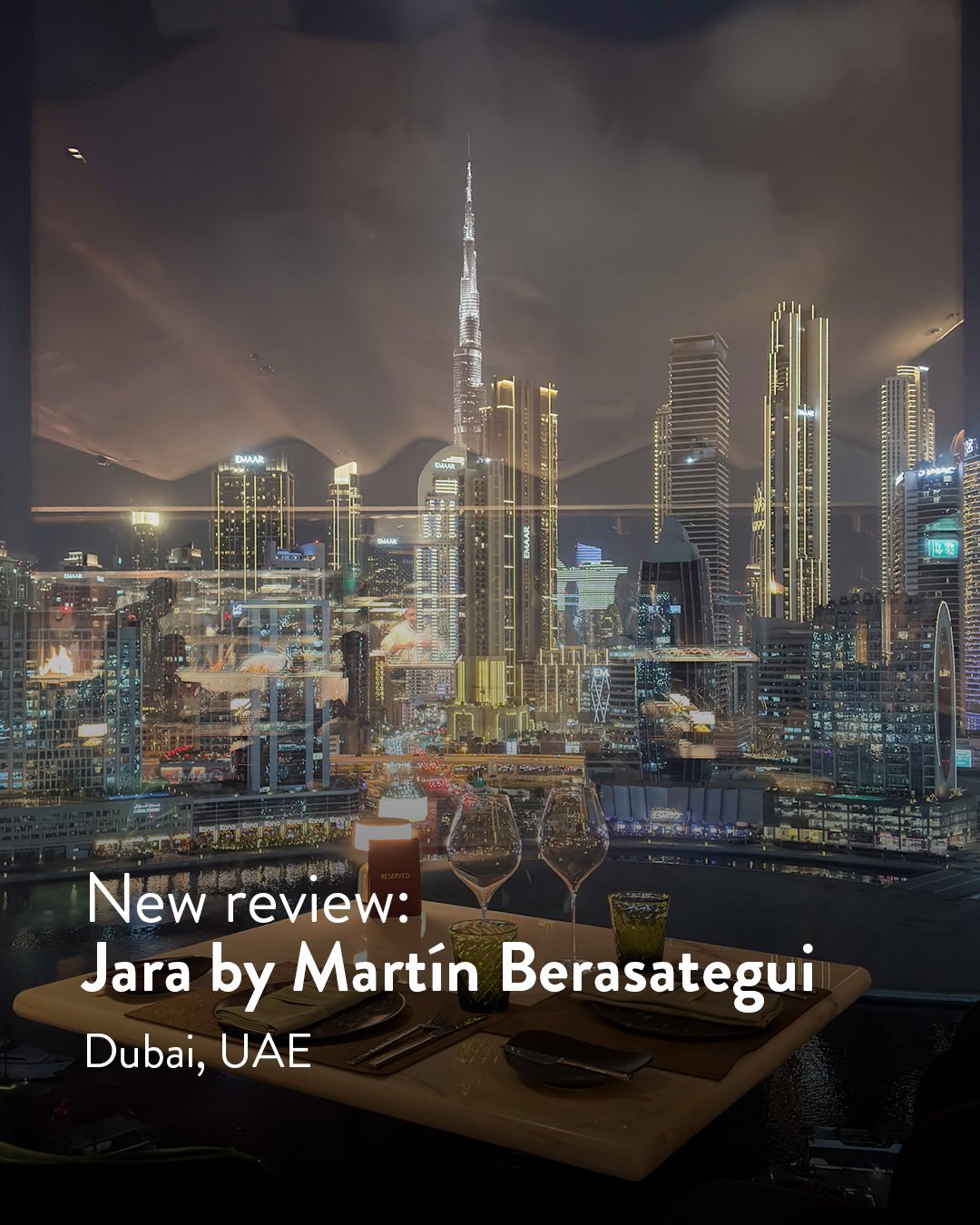 :

💥 New review on my blog:
🍽️ Jara by Mart&iacute;n Berasategui
📍 Dubai 🇦🇪
👆 Read the full review now &mdash; link in bio!

At &ldquo;Jara by Mart&iacute;n Berasategui&rdquo; at The Lana Hotel in Dubai, authentic Basque cuisine meets exception
