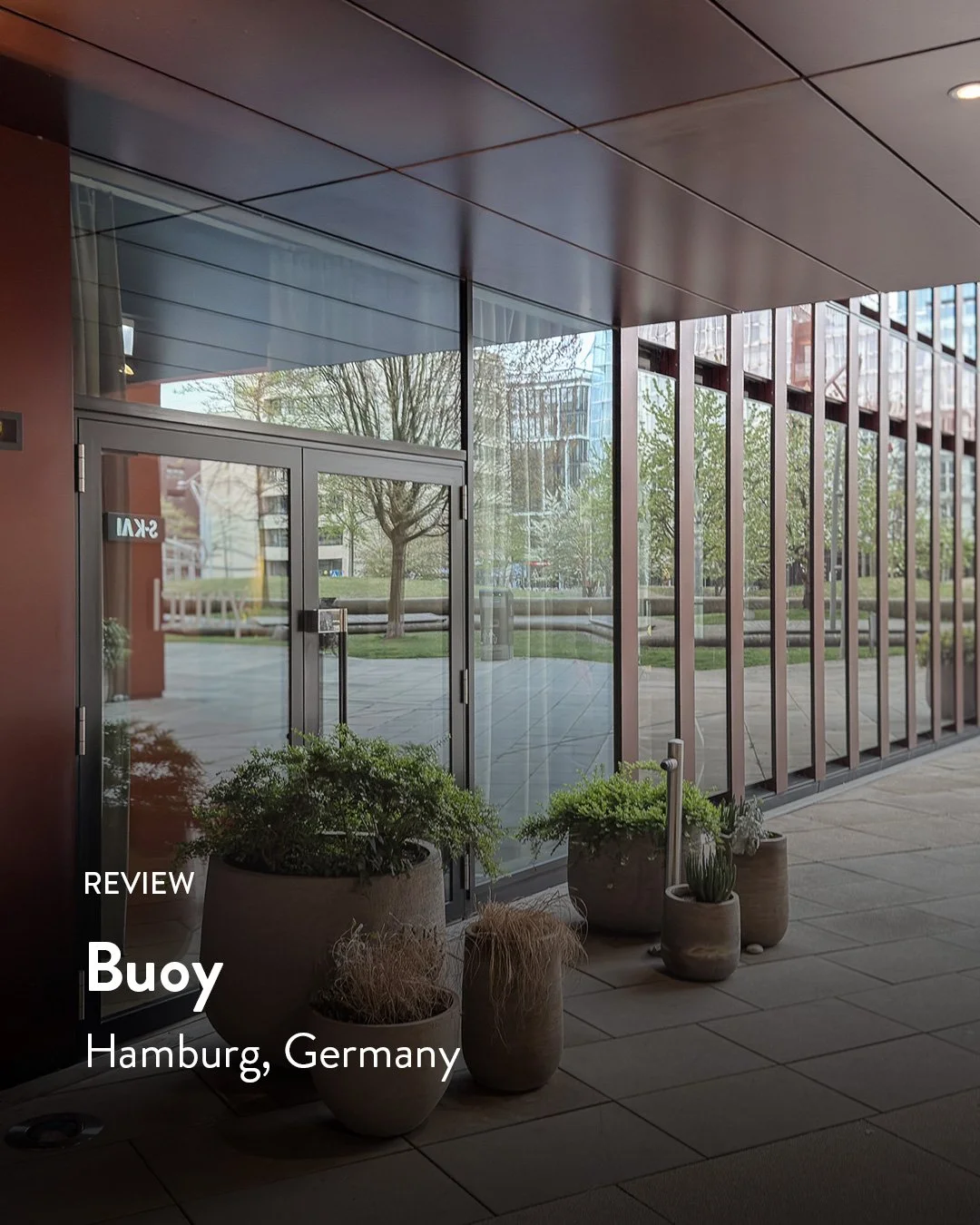 :

💥 New review on my blog:
🍽️ Buoy 
📍 Hamburg 🇩🇪
👆 Read the full review now &mdash; link in bio.

The former two-Michelin-starred Bianc in Hamburg is now called Buoy. New head chef Marvin B&ouml;hm brings his three-star experience from restaur