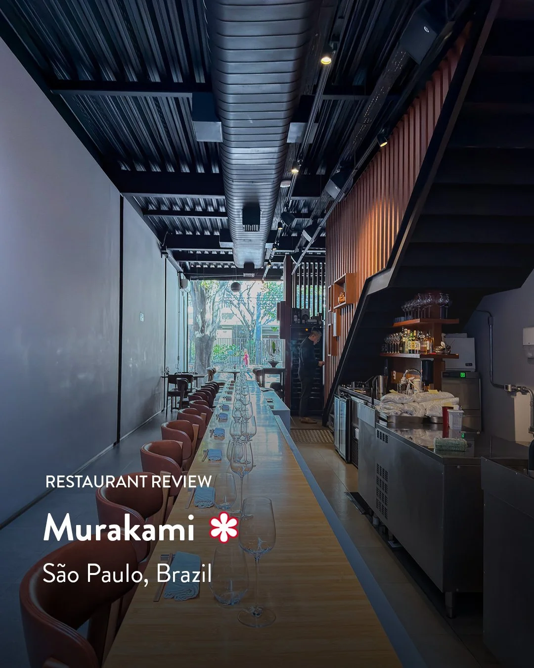 :

💥 New review on my blog:
🍽️ Murakami ⭐
📍 S&atilde;o Paulo 🇧🇷
👆 Read the full review now &mdash; link in bio.

Japanese cuisine outside of Japan is often at its best in major cities &mdash; from Los Angeles and New York to Paris and Hong Kong