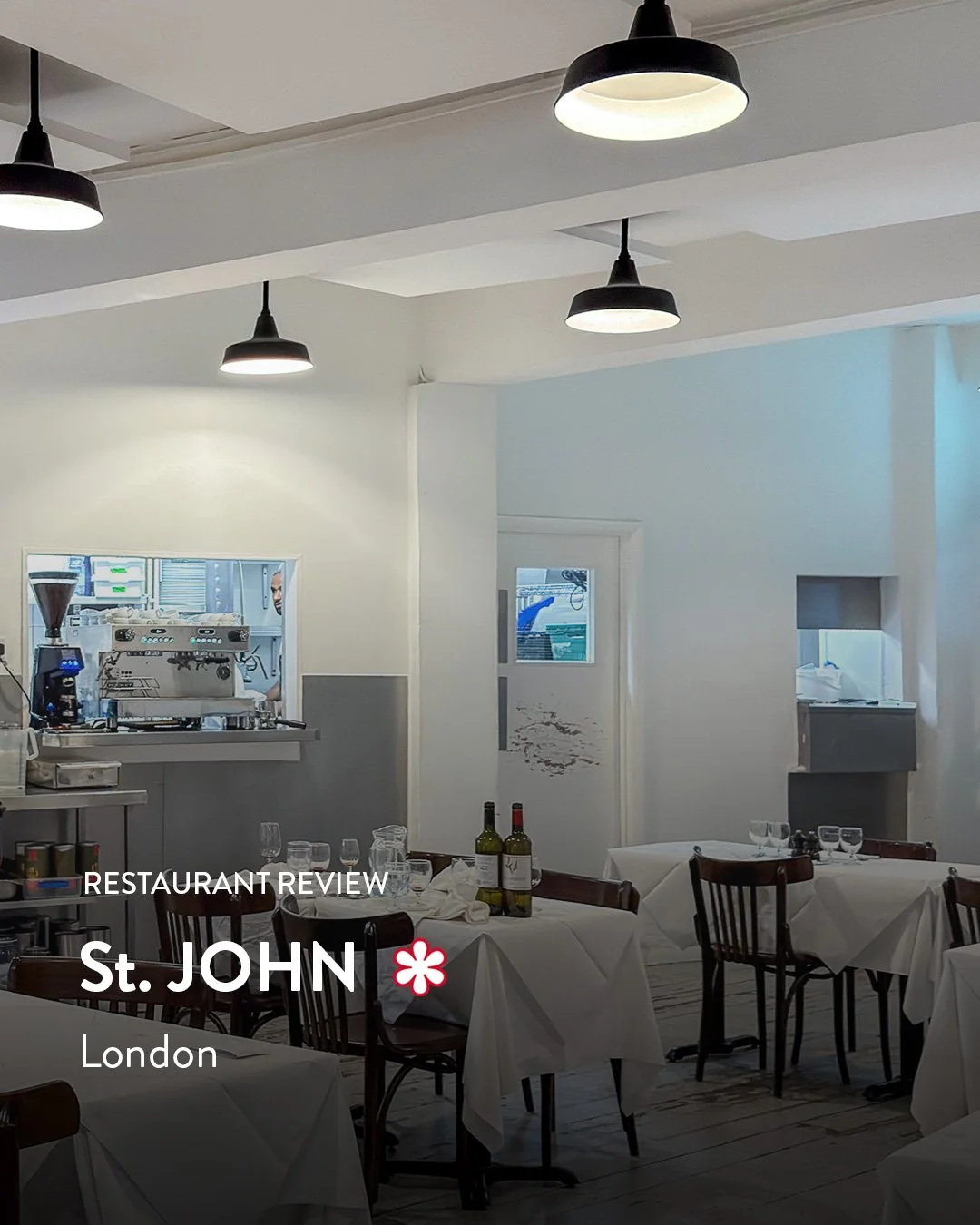 :

💥 New review on my blog:
🍽️ St. John (Smithfield) ⭐
📍 London 🇬🇧
👆 Read the full review now &mdash; link in bio.

One of the most influential restaurants in modern British dining &mdash; and somehow, one I had never visited before. More than 