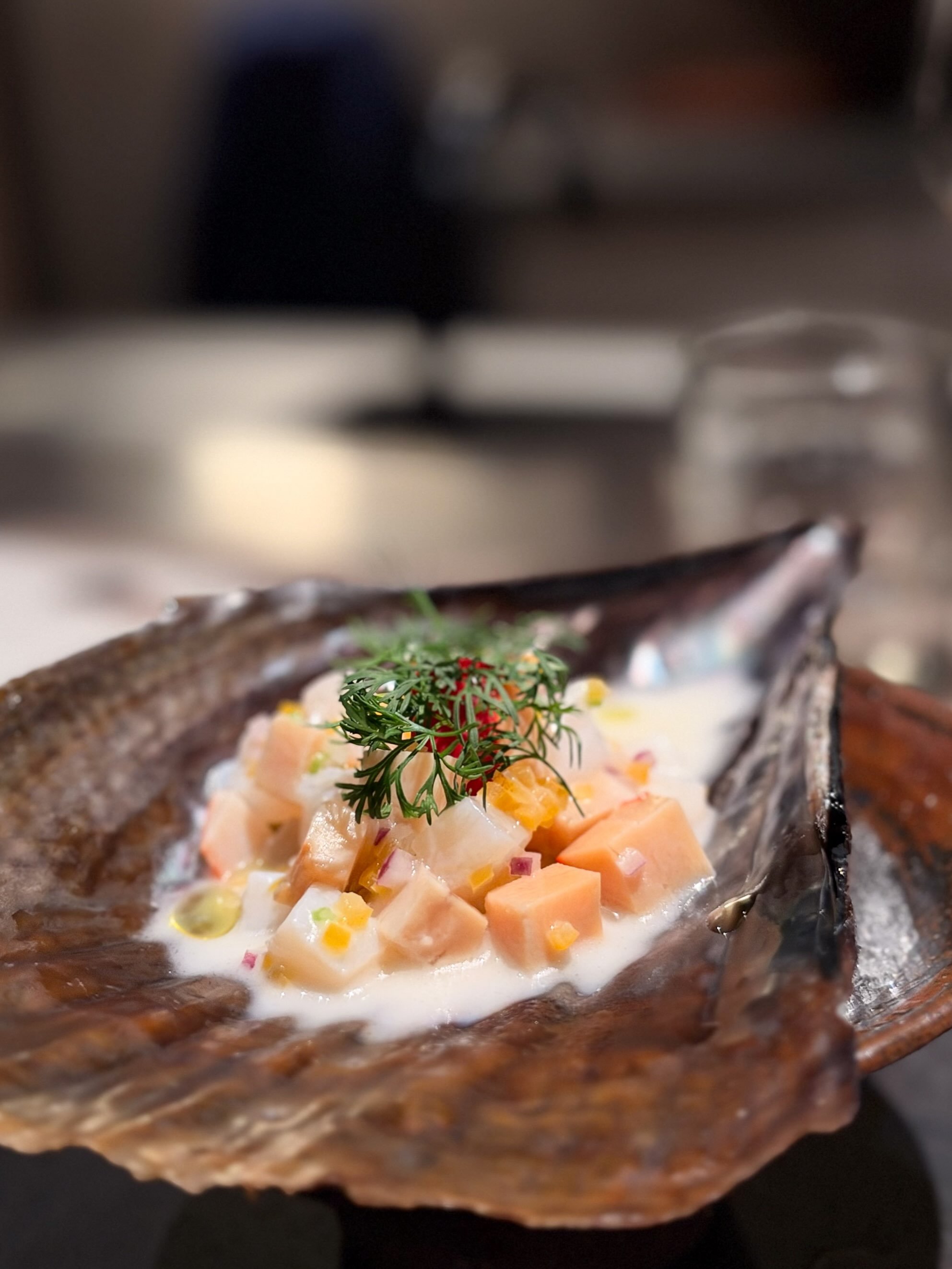 Some impressions from two-Michelin-starred Pujol in Mexico City. Review to follow.

Scallop and snail cocktail

Baby corn, soy moyannaise, yuzu and chicatana ants

Tuna belly suadero taco

Short rib tlacoyo, grilled cactus

📍 Pujol ⭐⭐, Mexico City