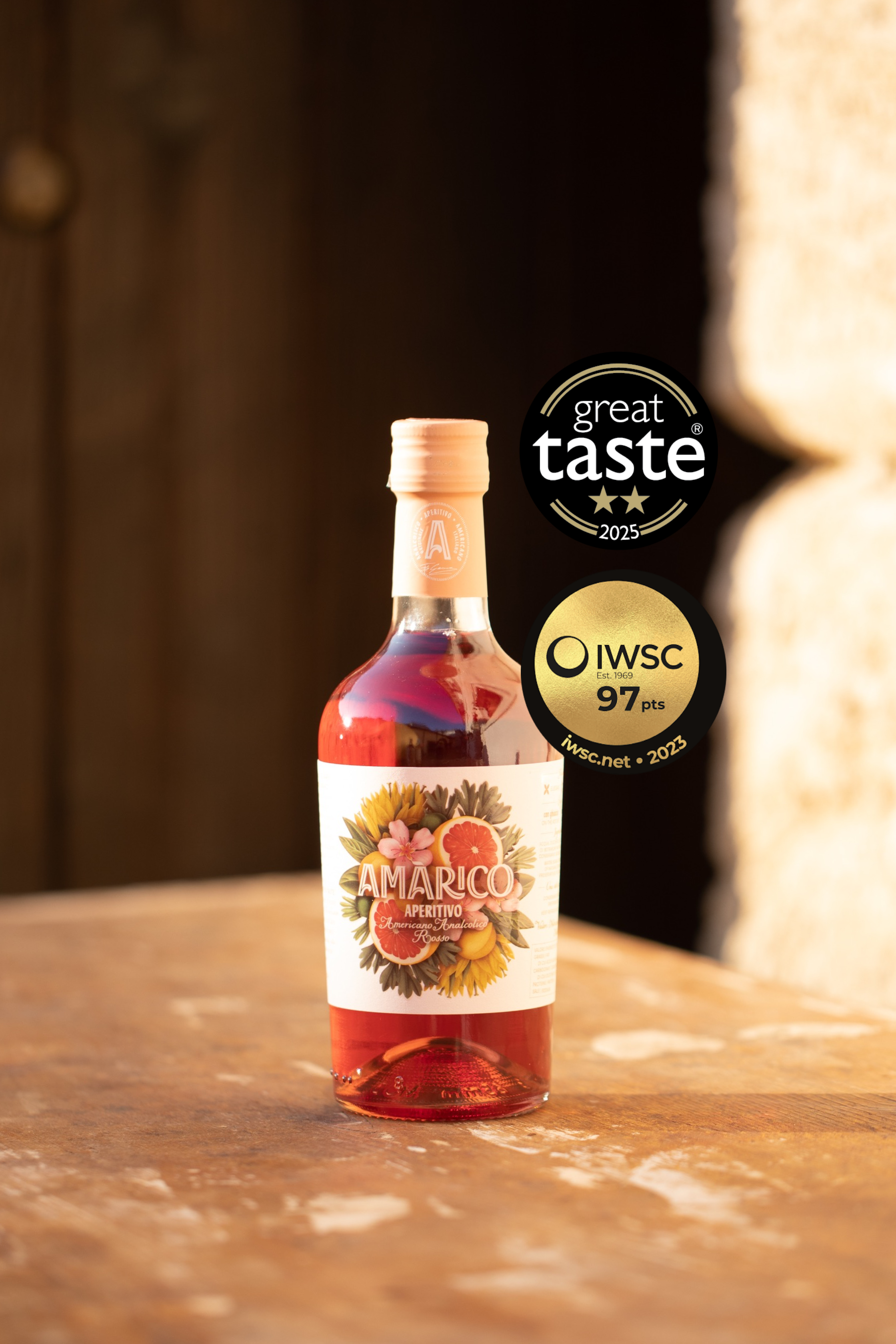Amàrico Aperitivo non alcolico Rosso