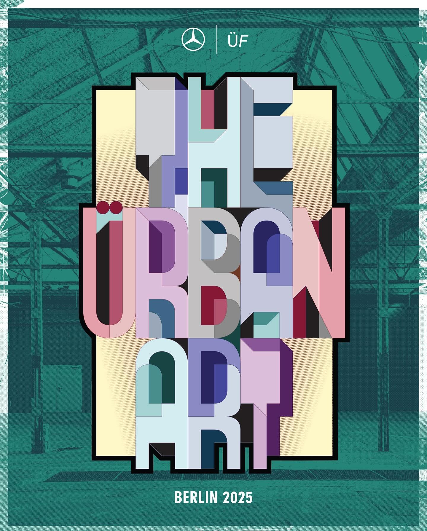 🚨🚨🚨🚨
New work for @mercedesbenz_de and @ueber_fresh ! 
This coming spring a new exhibition titled @the.uerban.art , organized by Mercedes Benz and creative agency &Uuml;ber Fresh, will take place in Berlin. 
Besides being asked to participate in 