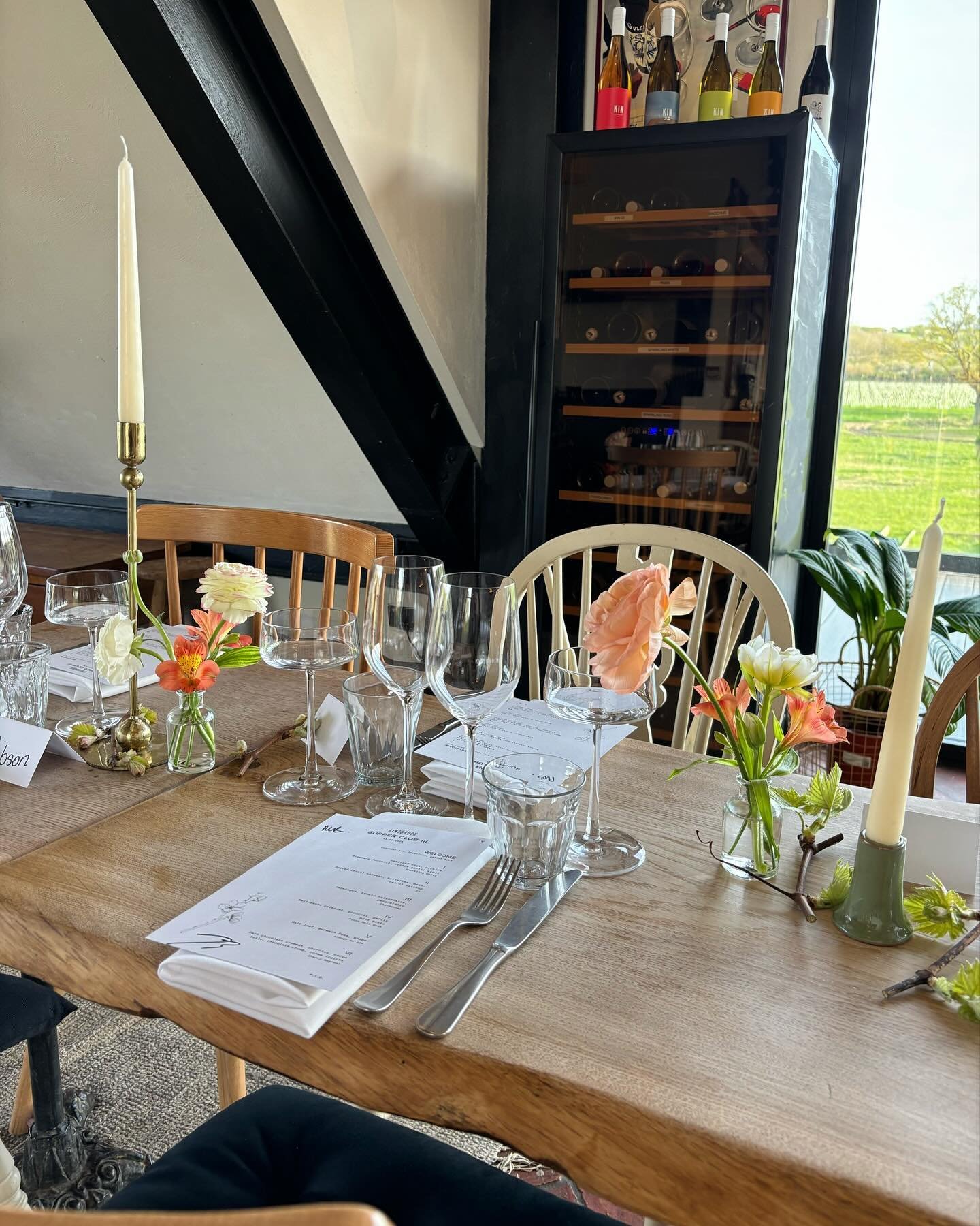 On Saturday night, we hosted Supper Club III at Kinsbrook Farmhouse 💫 

This magical event included all our favourite hallmarks of a Kinsbrook Supper Club, including a banging 6 course tasting menu designed by incredible Guest Chef duo James Mcilvee