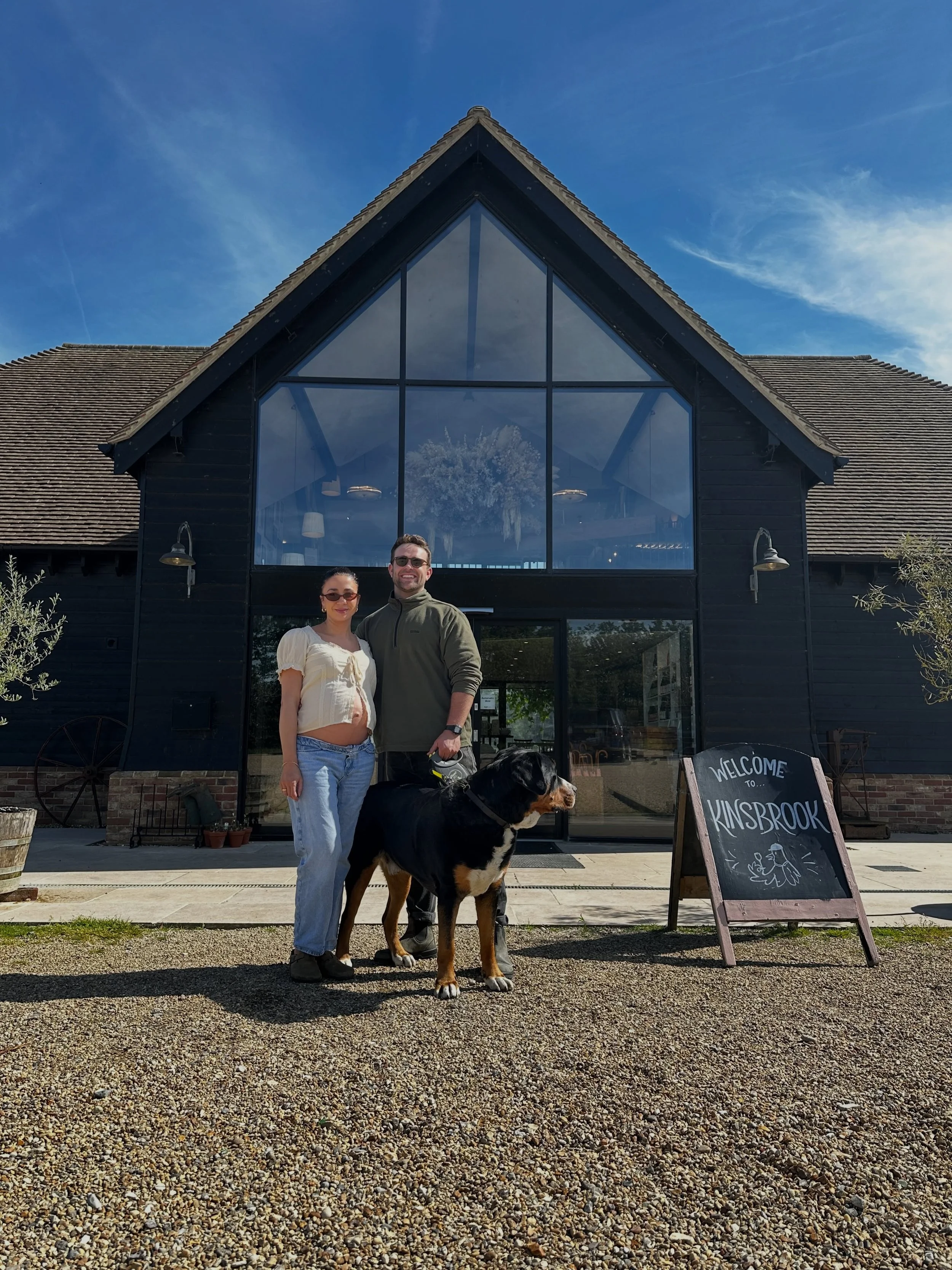 KINSBROOK IS SIX TODAY 🎈

Six years ago, it was our opening weekend at the vineyard. We tentatively opened up the hatch of our converted horse box trailer, ready for a bank holiday weekend of meeting the locals and serving coffees to cyclists. It wa