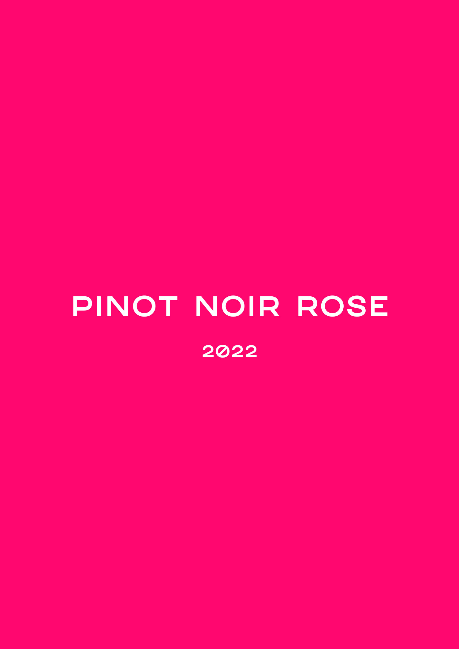 Pinot Noir Rose 2022