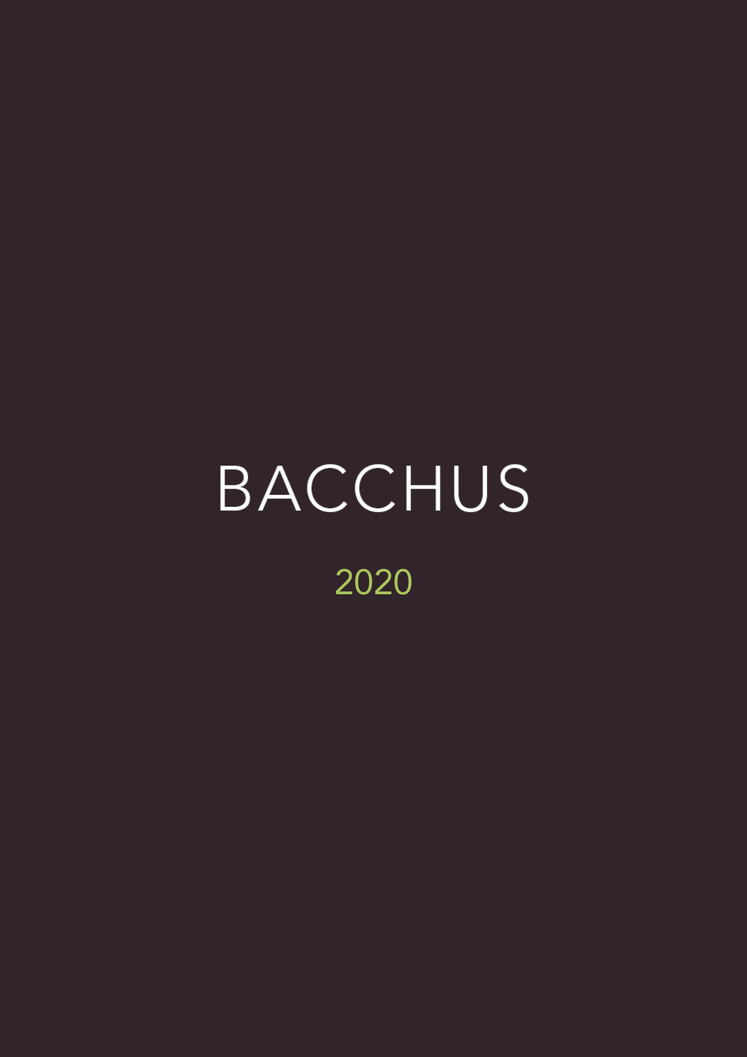 Bacchus 2020