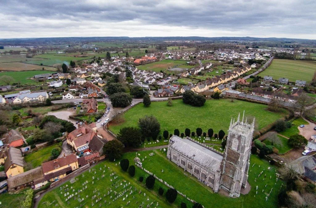 Broadclyst Aerial view.jpg