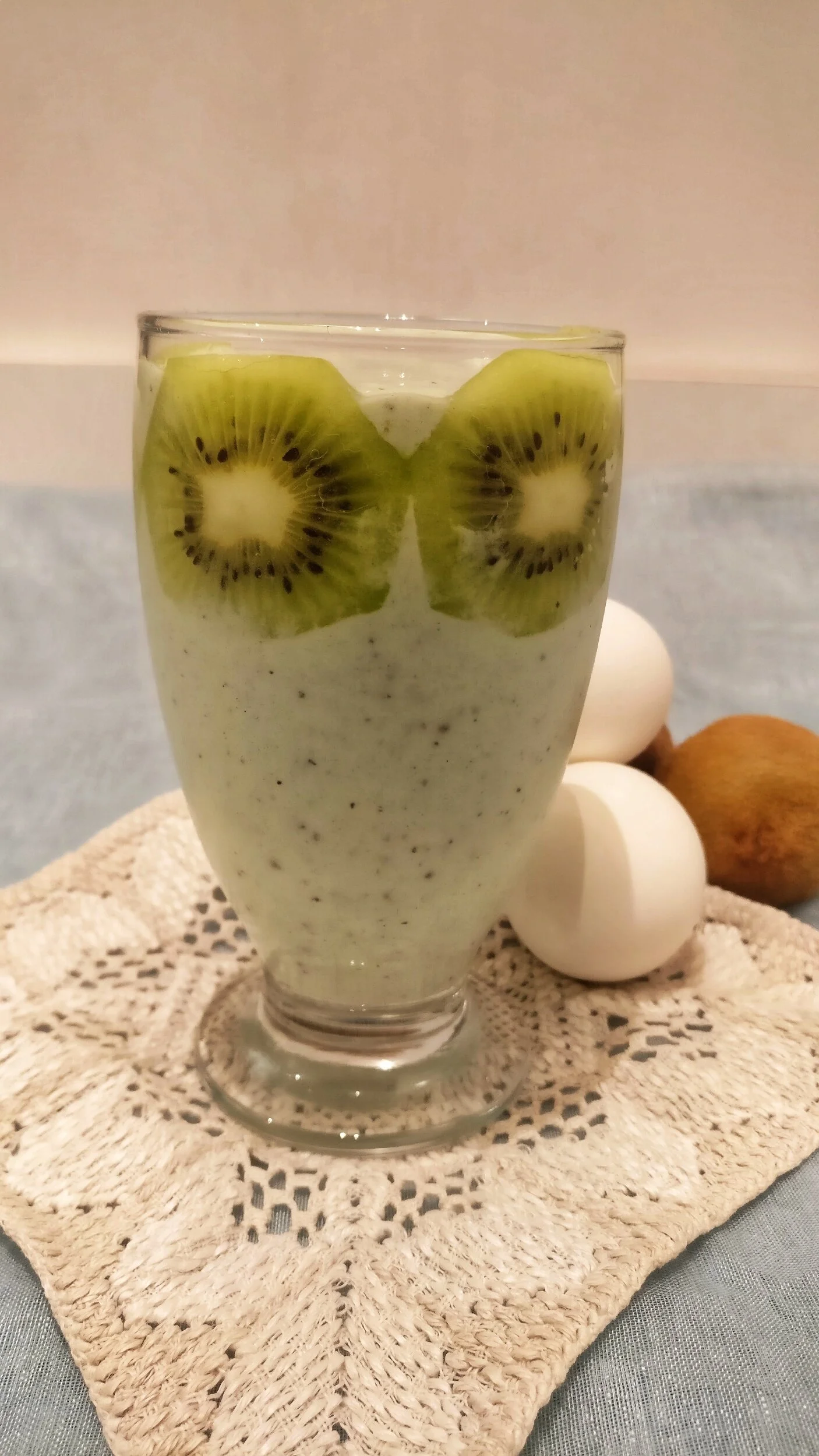 Kiwi och banan smoothie 