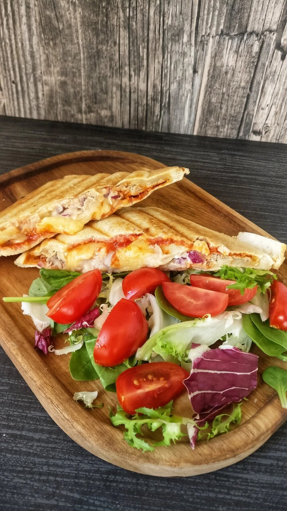 Toast med tonfiskfyllning