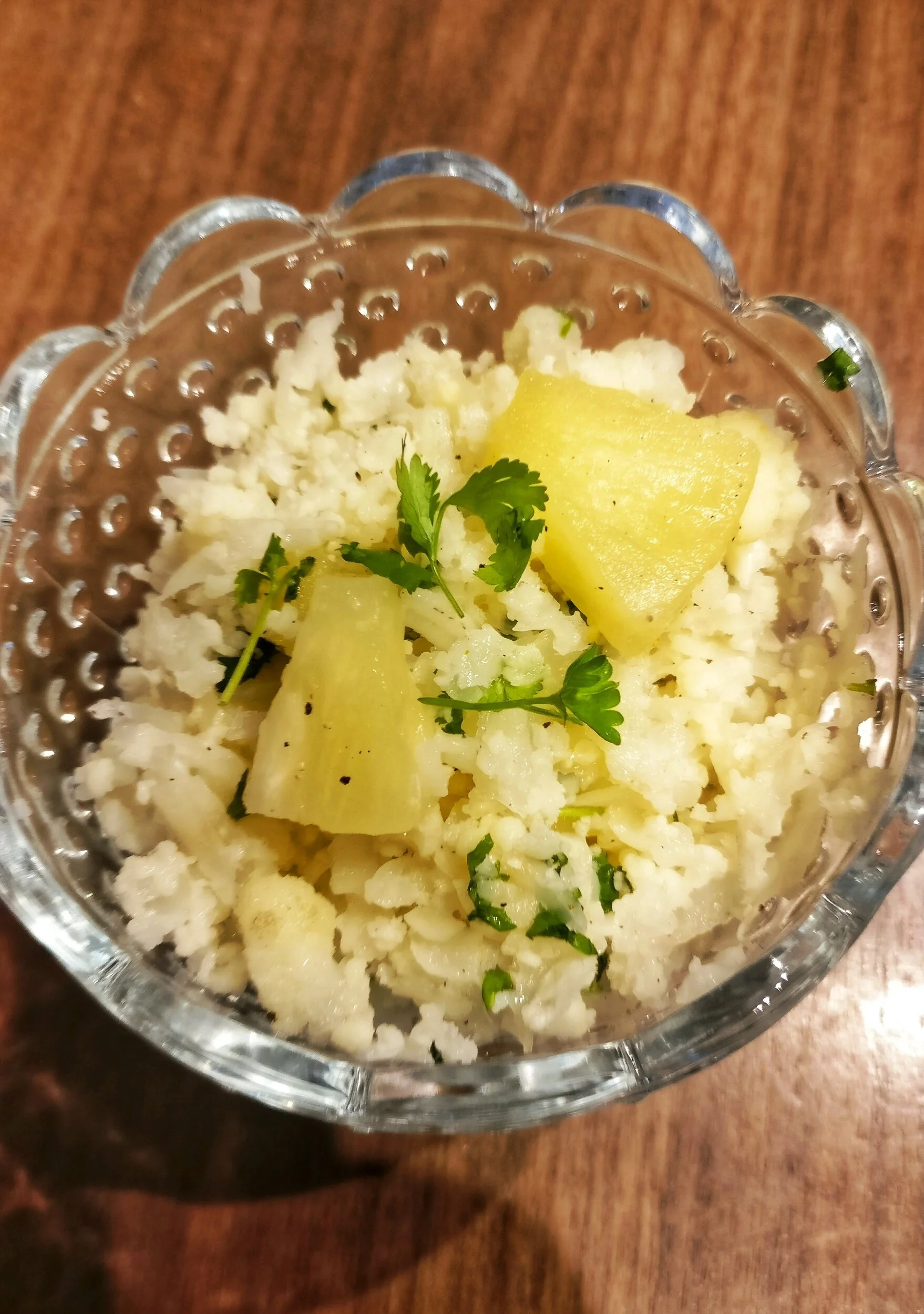 Ananas Lime Blomkålsris 